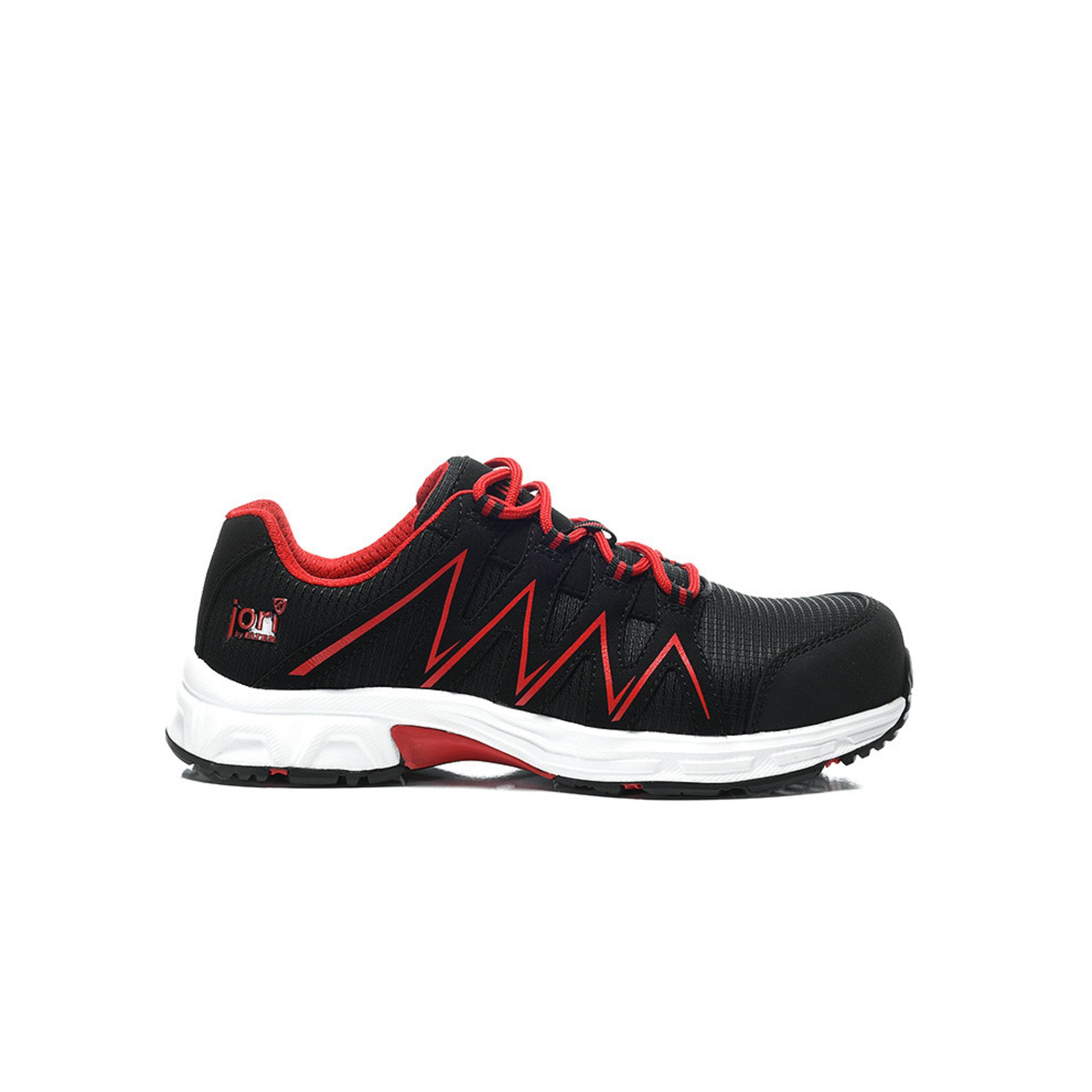 Sicherheitshalbschuh jo_SPEEDY black-red Low ESD S3S, Gr. 42