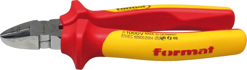 Format Abisolier-SeitenschneiderVDE mit 2-Komponenten-Griffen 160mm qmm Format Abisolier-SeitenschneiderVDE mit 2-Komponenten-Griffen 160mm qmm