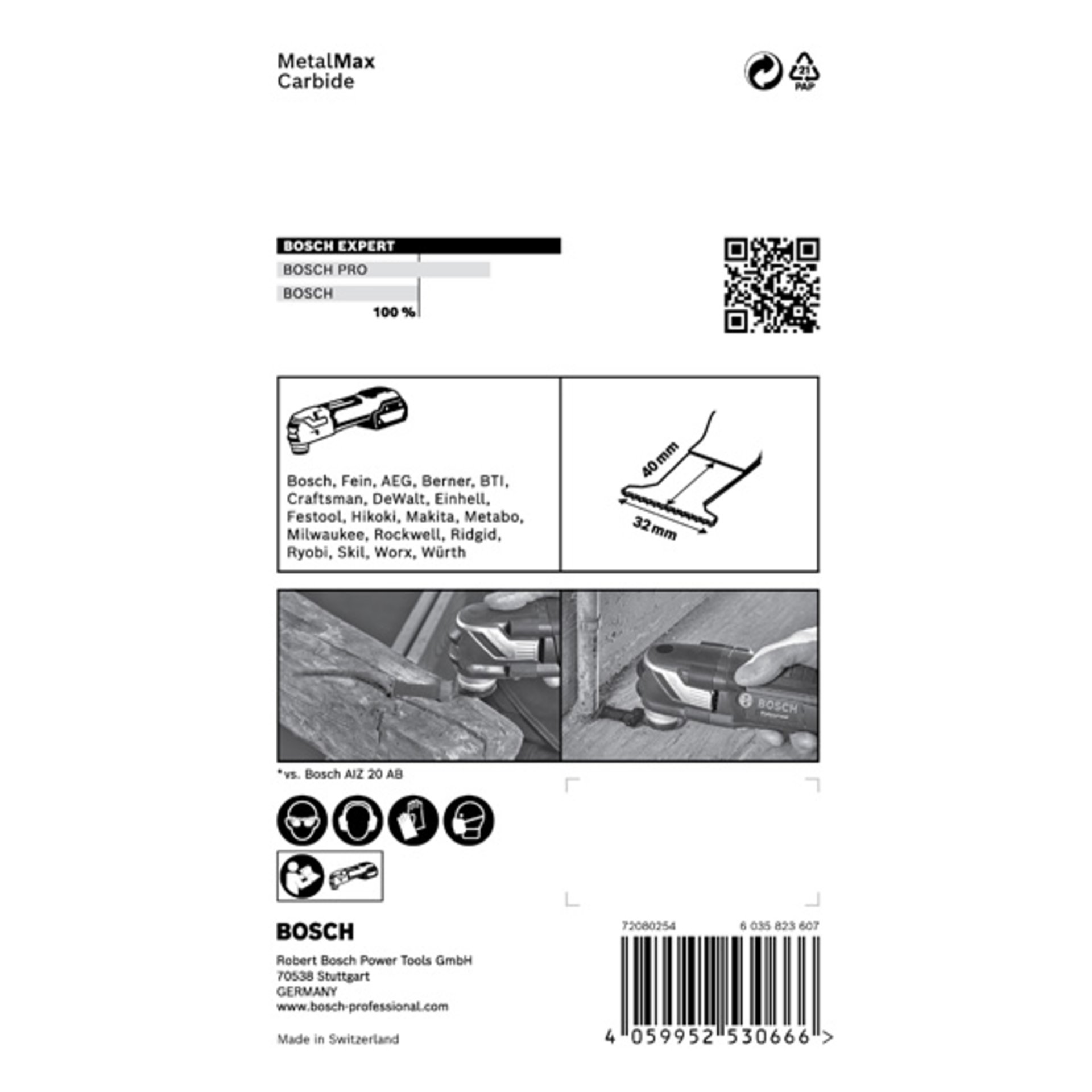 EXPERT MetalMax AIZ 32 AIT, Starlock-Aufnahme, 40 x 32 mm, 1 Stück