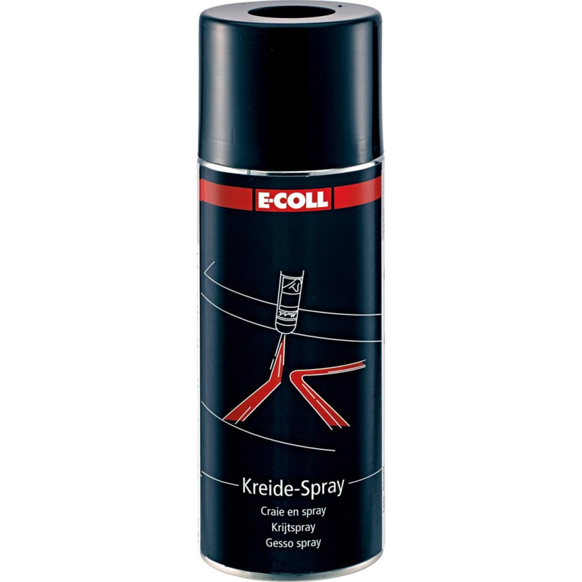Kreidespray 400ml schwarz E-COLL