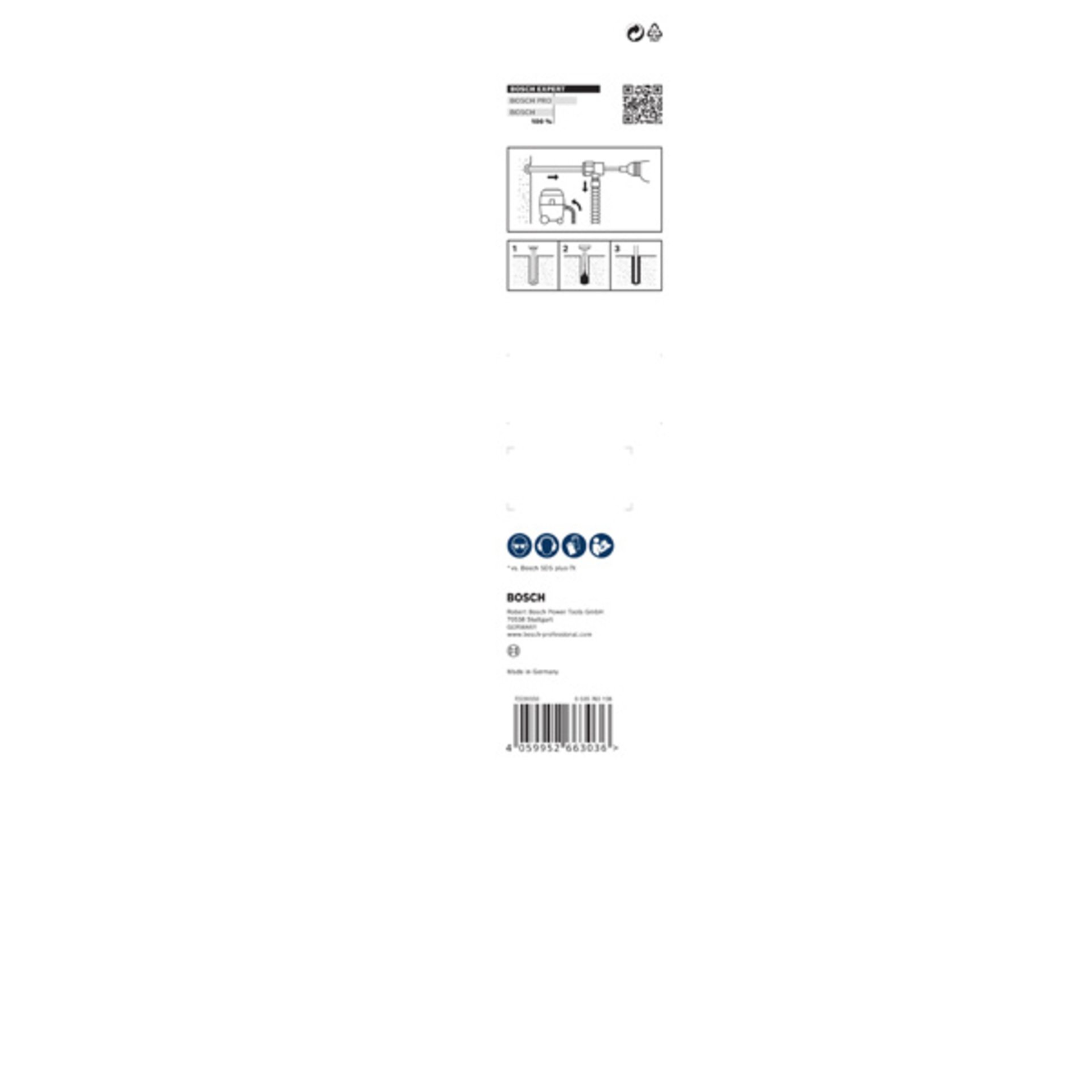 EXPERT SDS Clean plus-8X Hammerbohrer-Set 16 x 200 x 350