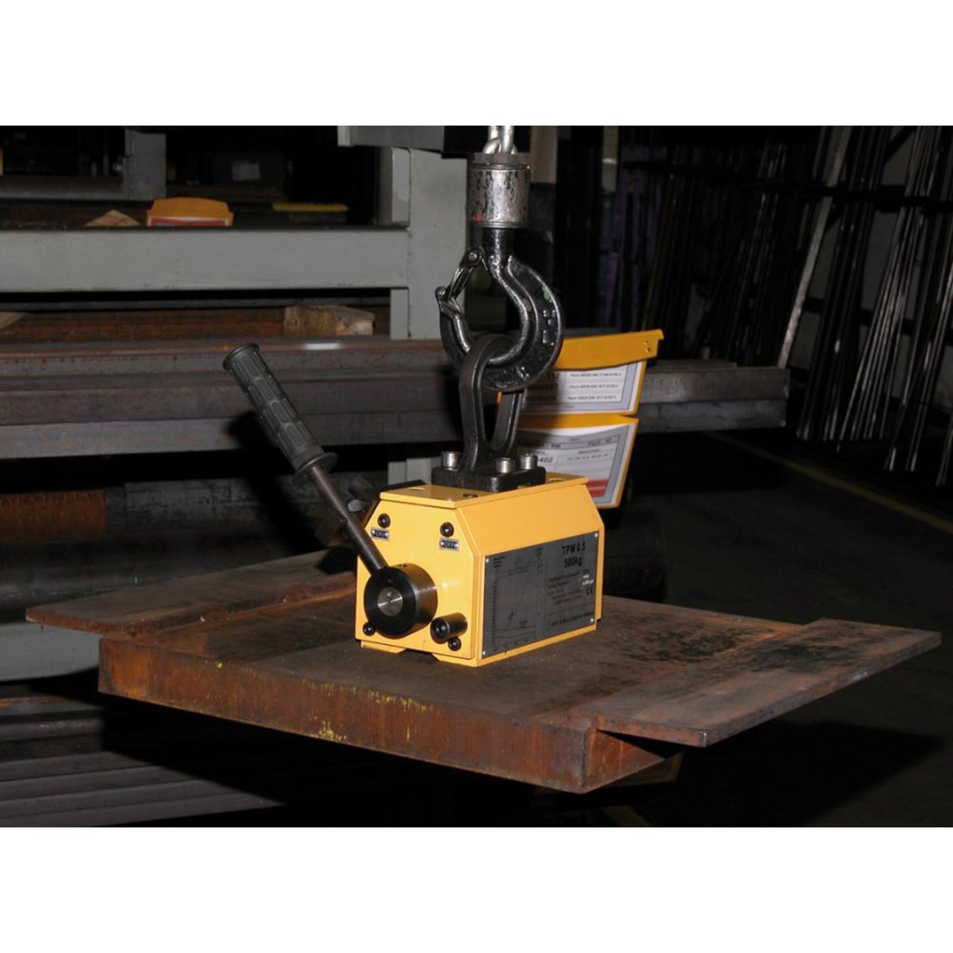 Permanent-Lasthebemagnet TPM 0,1 Tragkraft max. 100 kg Flachmaterial