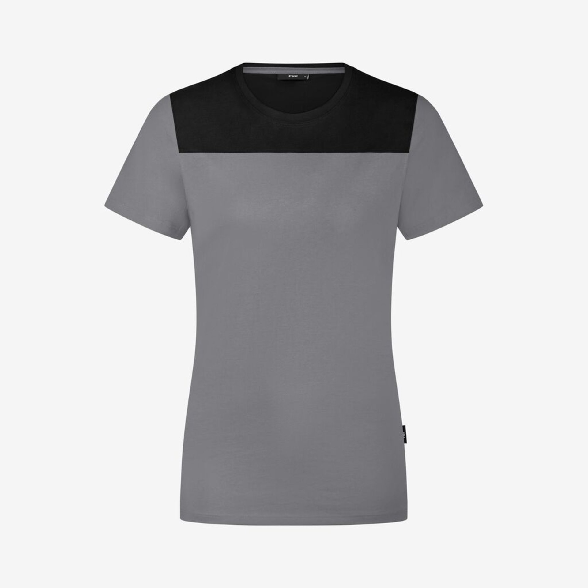 KIRA T-Shirt Damen grau-schwarz XL