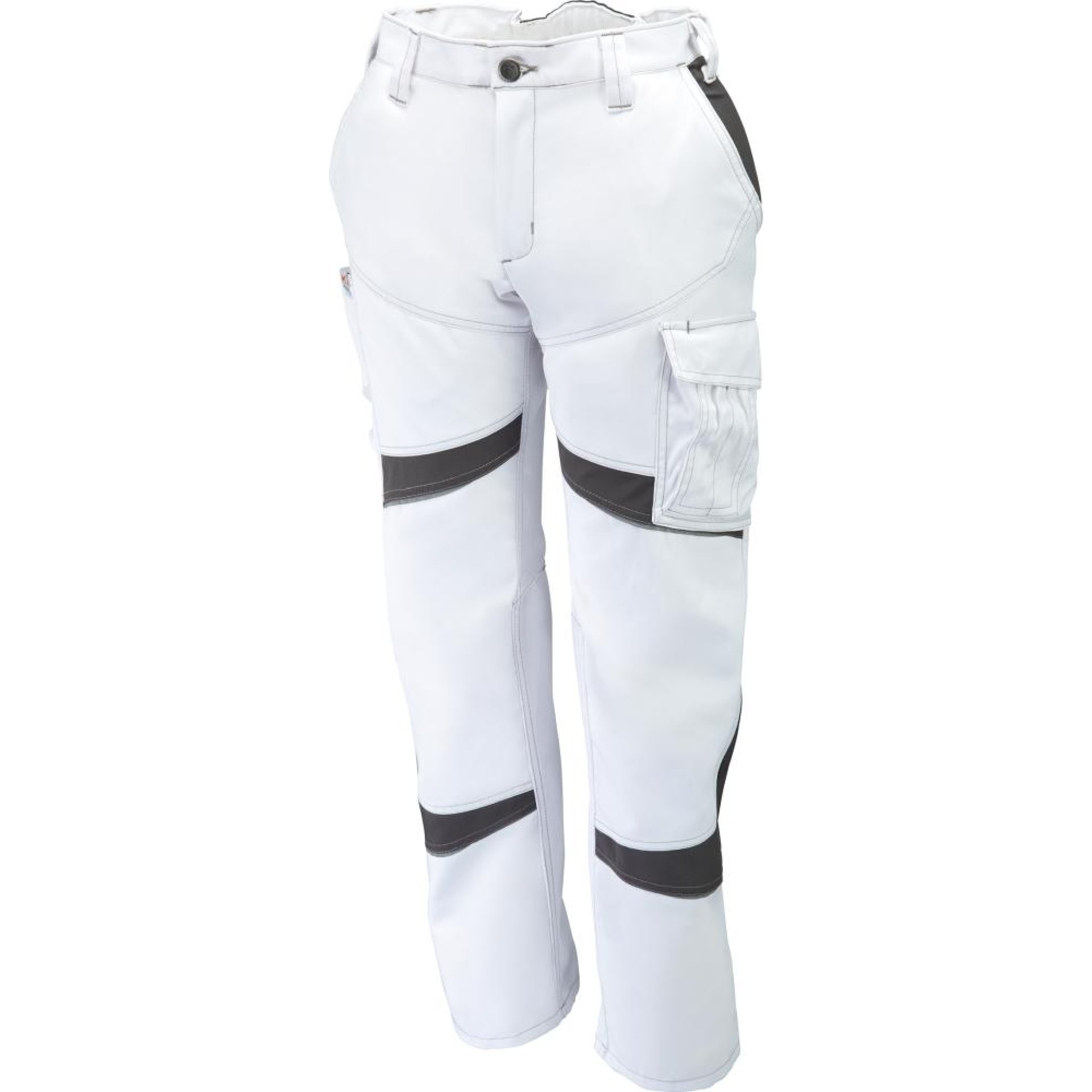 Damenhose ACTIVIQ low, Gr. 38, weiß/anthr.