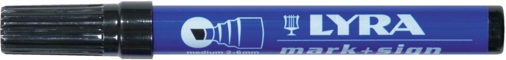 Lyra Filzschreiber blau 1112-6mm Keilspitze