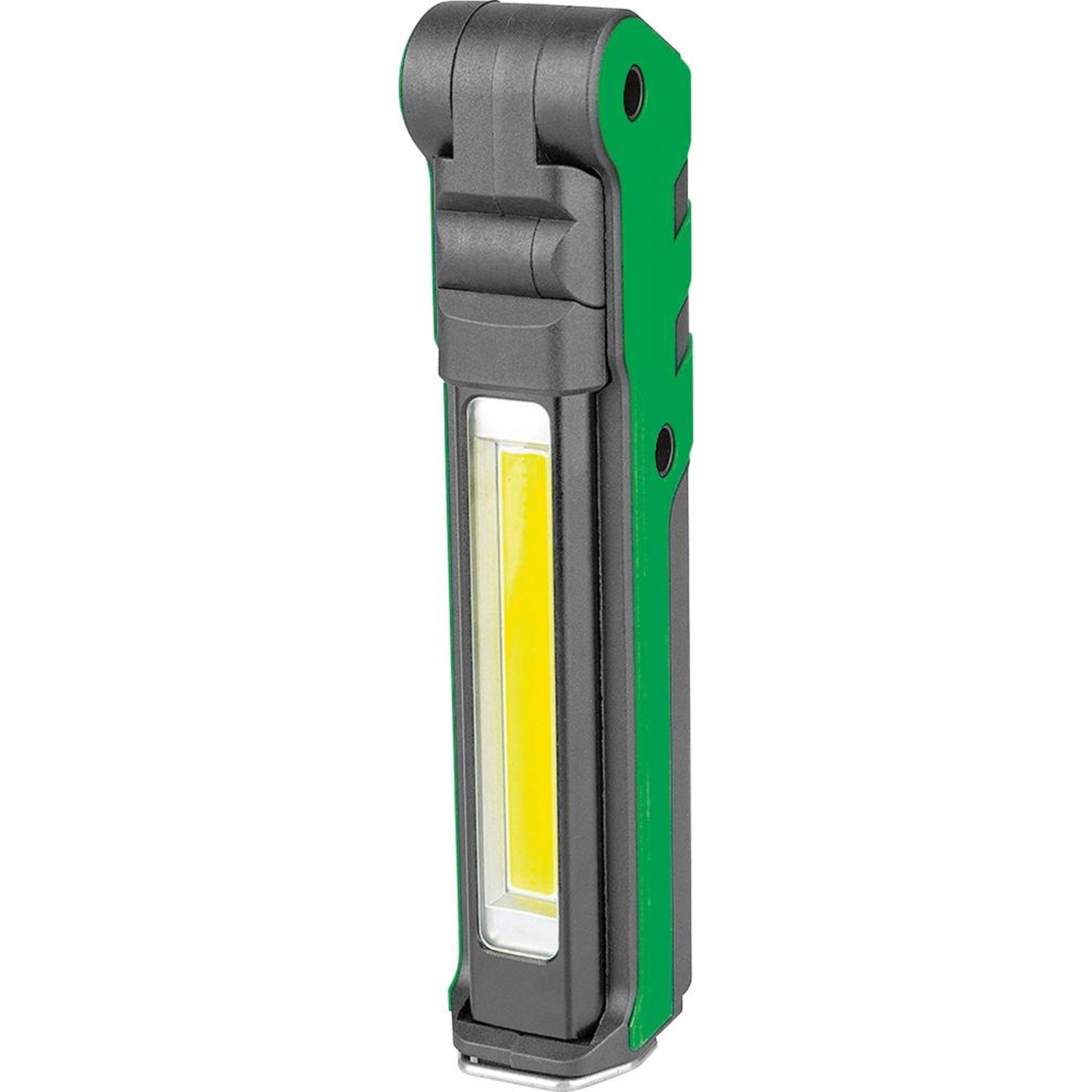 LED-Taschenlampe 360Lm Handy Slim LED Magnet im Socket Stufenloses Dimmen