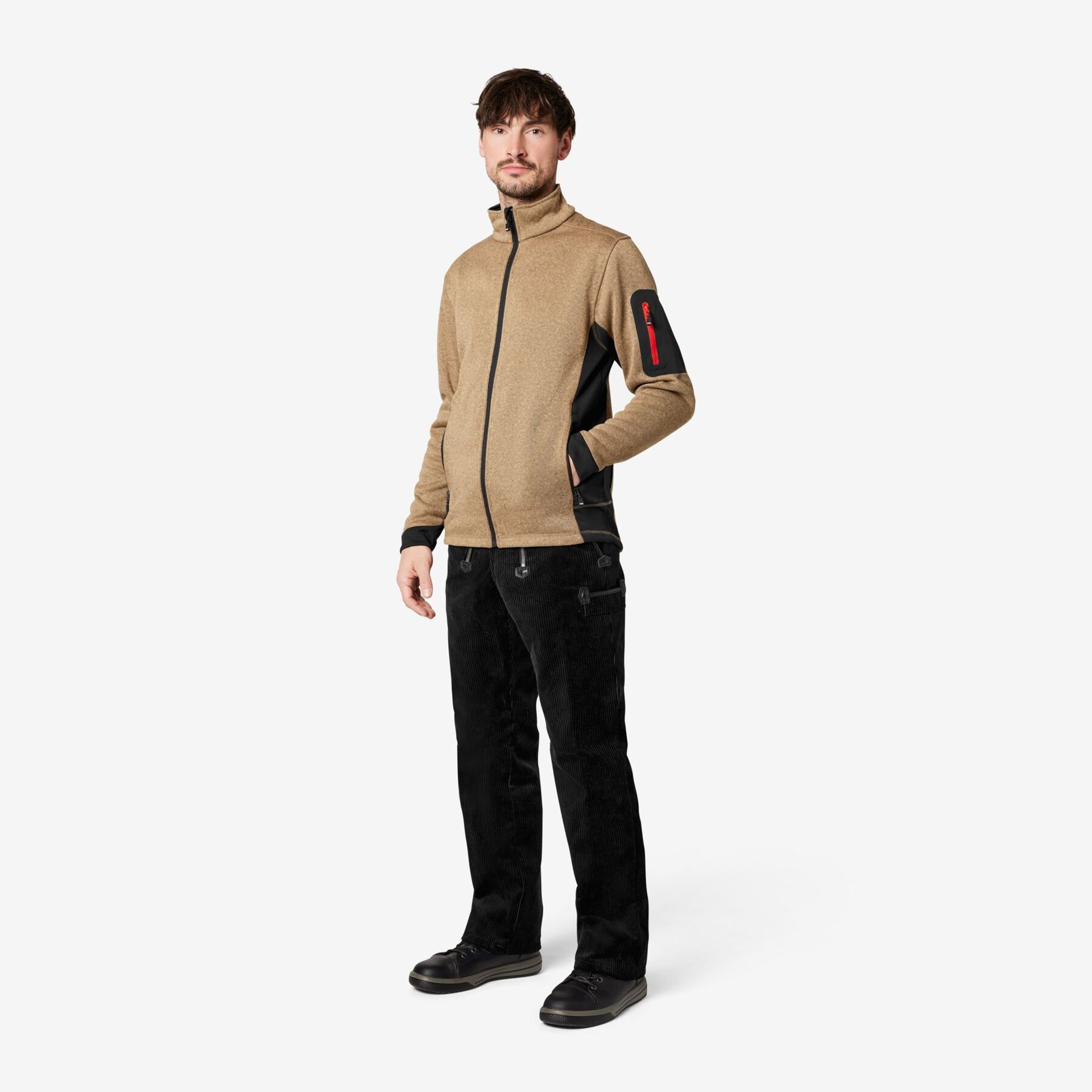 PAUL Zunfthose Trenkercord schwarz 25
