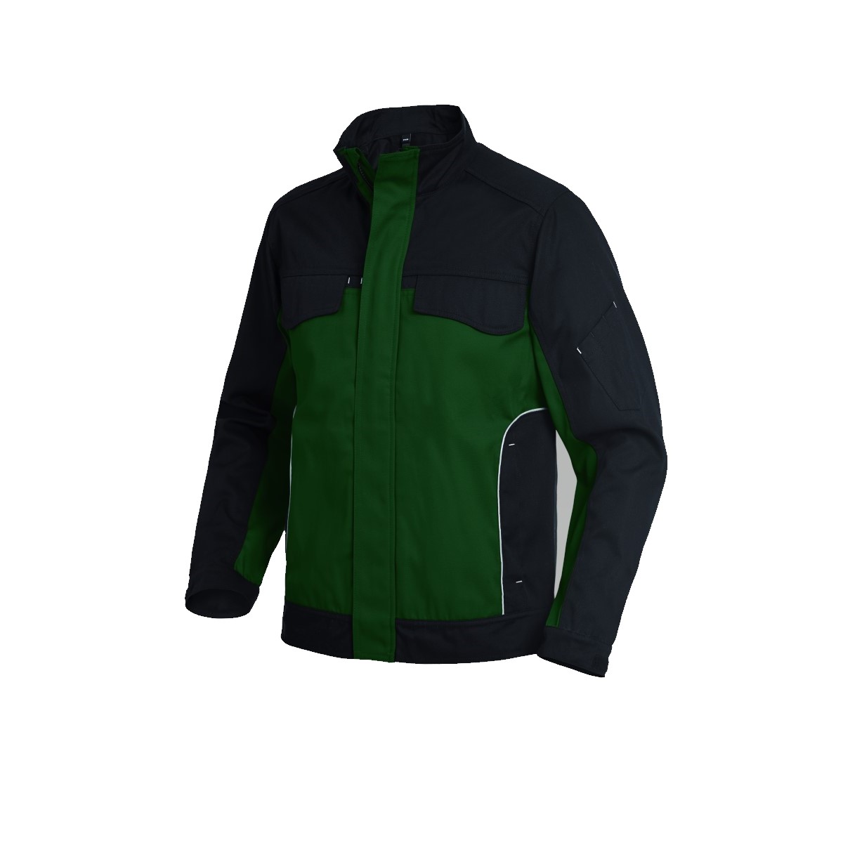FHB ERNST Arbeitsjacke grün-schwarz Gr. M