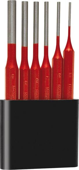 Format Splintentreiber-Satz 6-teilig im Kunststoff-Ständer Format Splintentreiber-Satz 6-teilig im Kunststoff-Ständer