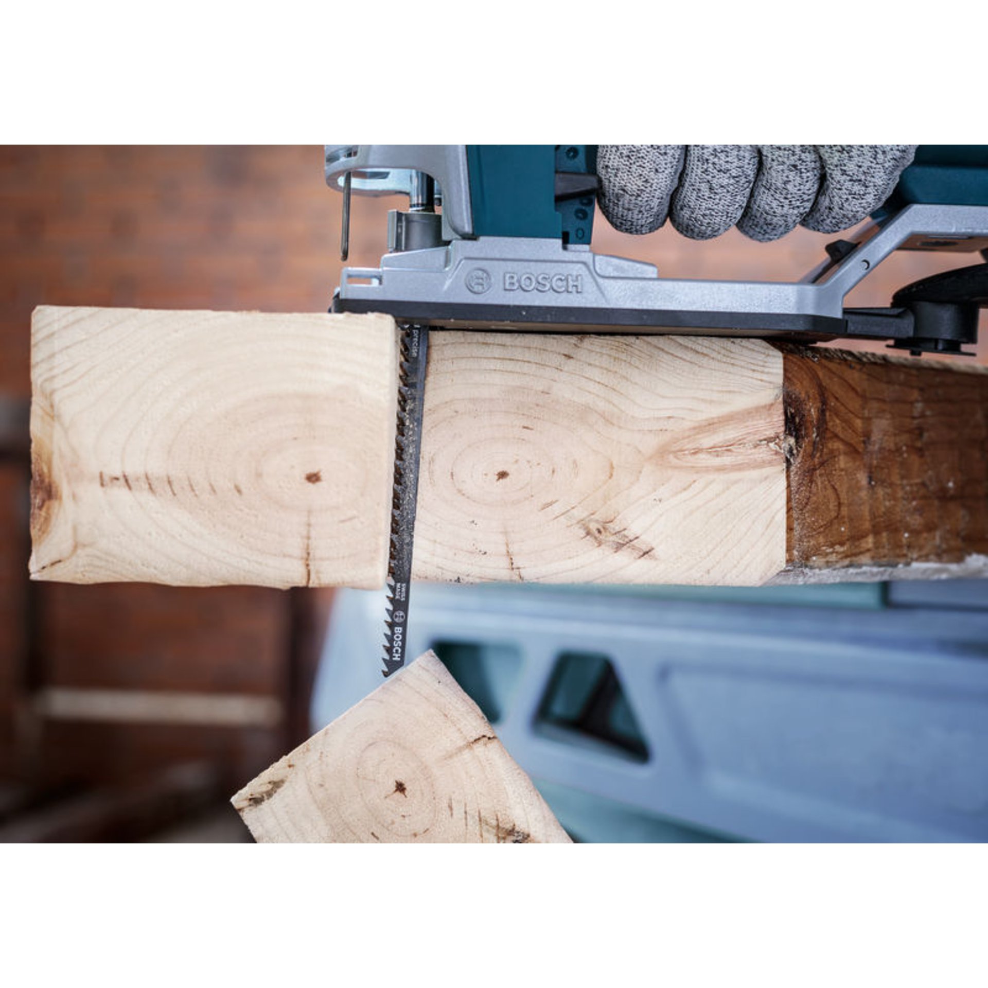 PRO Wood precise T344DP Stichsägeblatt, 152 mm, 3-tlg.
