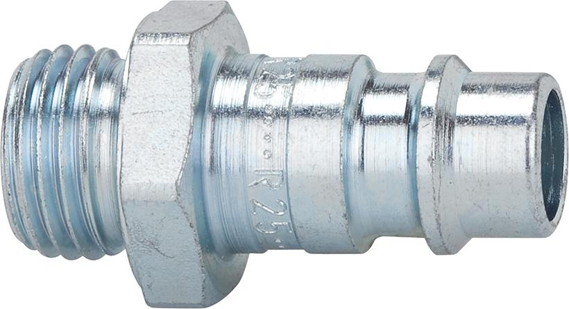 Riegler Stecknippel gehärtet verzinkt Nennweite7,2-7,8mm Außengewinde G1/2" Riegler Stecknippel gehärtet verzinkt Nennweite7,2-7,8mm Außengewinde G1/2"