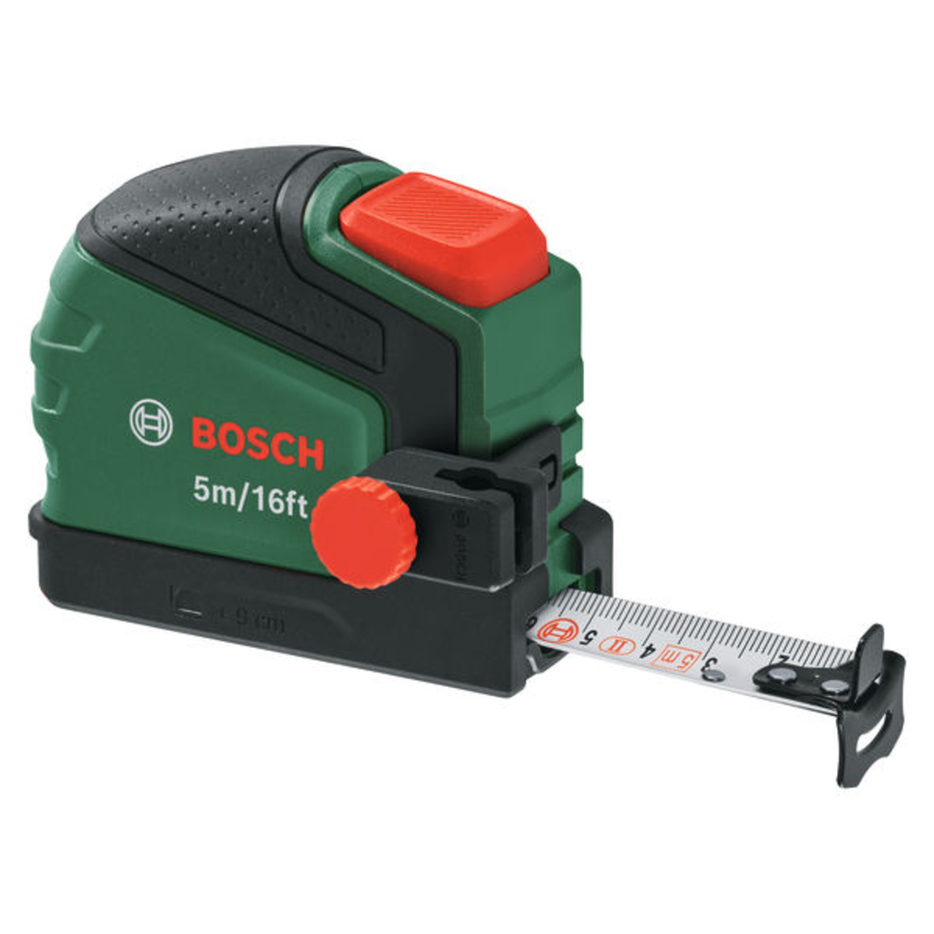 Handwerkzeuge Maßband 5m / 16 ft + Befestigungsclip