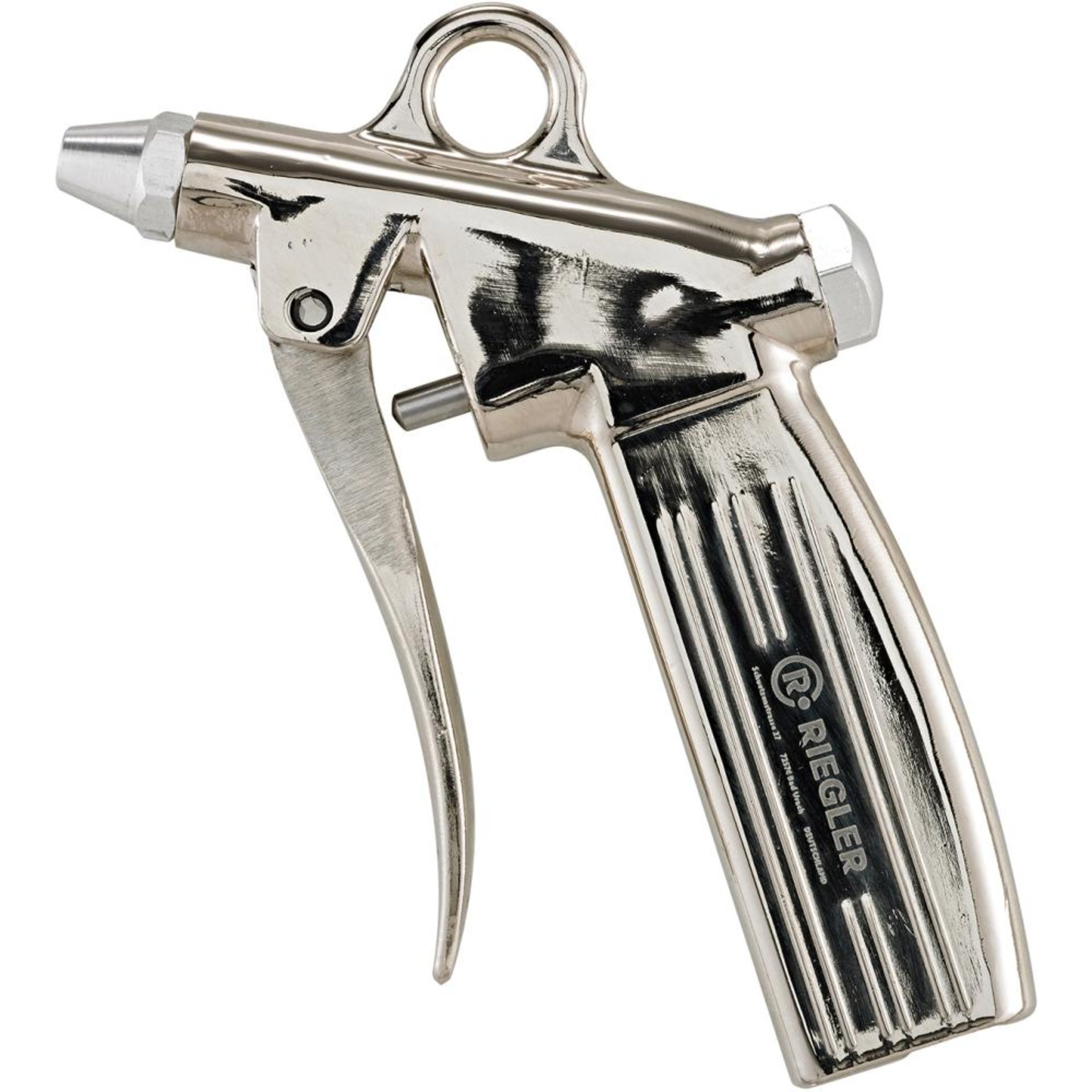 Ausblaspistole Aluminium ohne Tülle Innengewinde G1/4", Düse 1,5mm RIEGLER