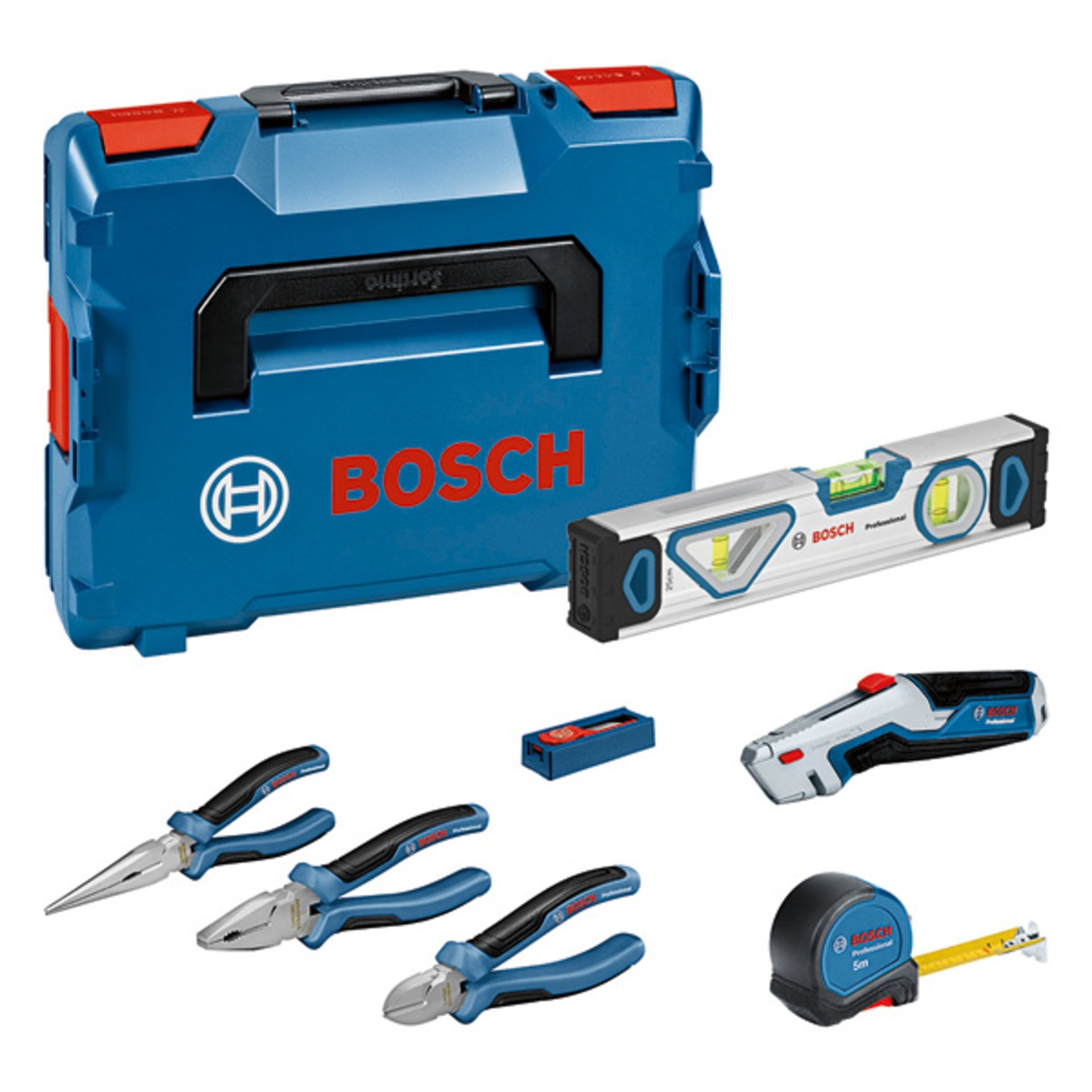 Combo Kit Set mit Zangen und verschiedenen Handwerkzeugen, 16-tlg.