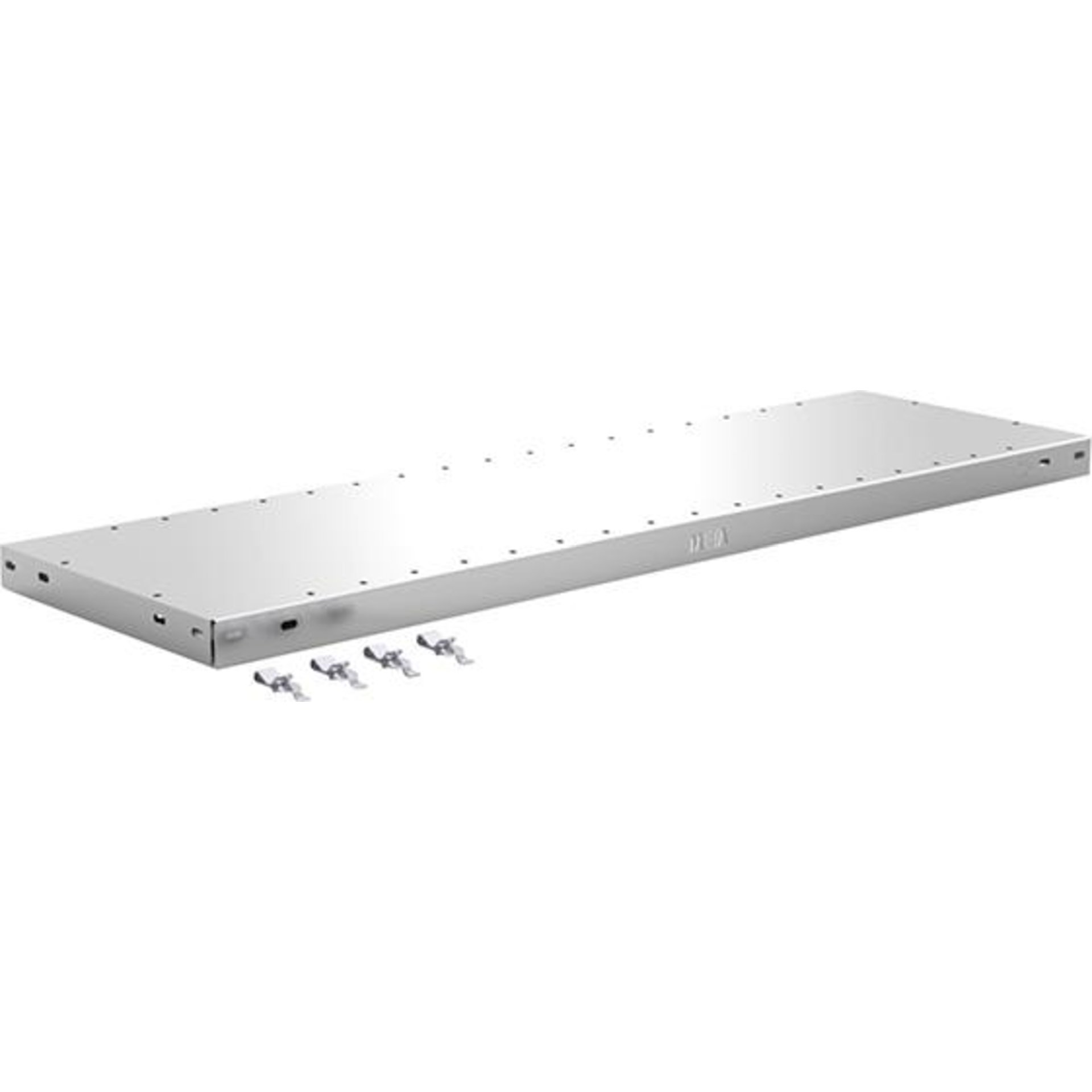 Fachboden Meta-CLIP B1000xT300 mm RAL7035 Fachlast 100kg