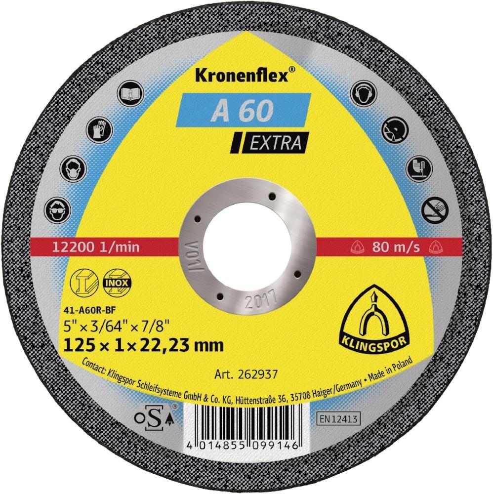 Klingspor Trennscheibe A60 Extra 115x1,0mm ger.