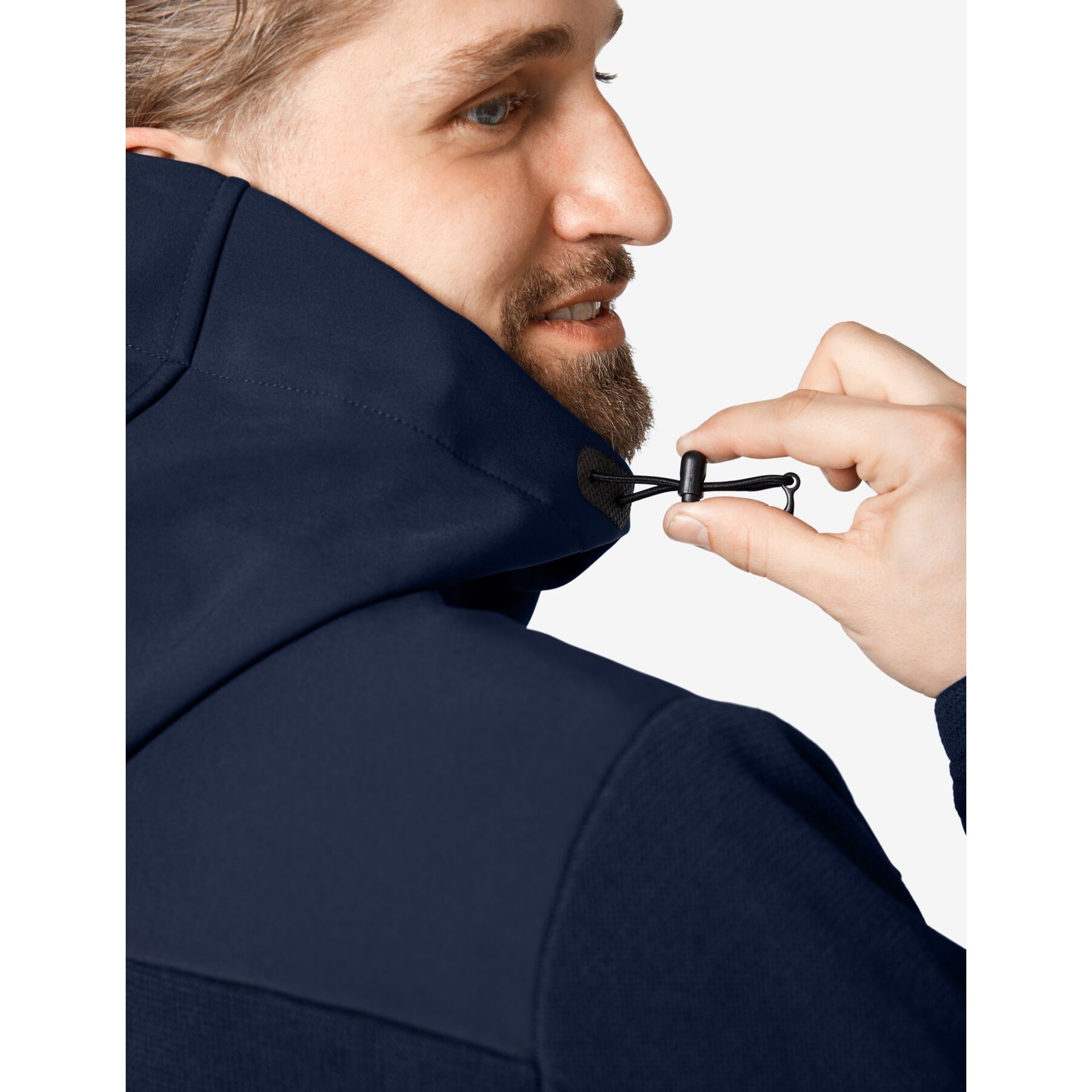 MAXIMILIAN Hybrid-Softshell Jacke marine M