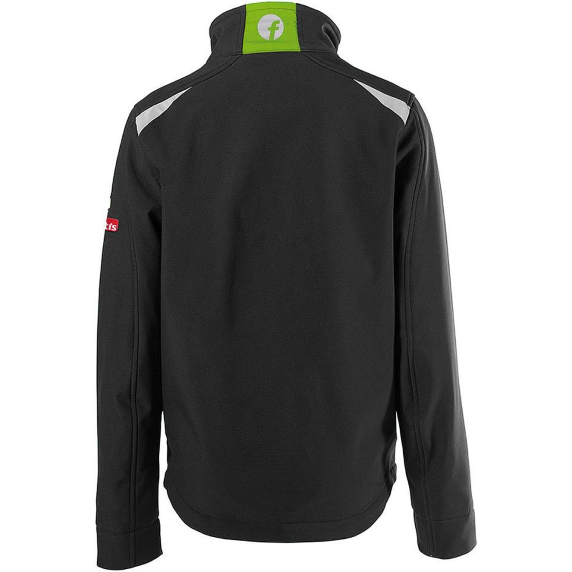 FORTIS Kids Jacke 24, schw./limegreen,Gr110-116