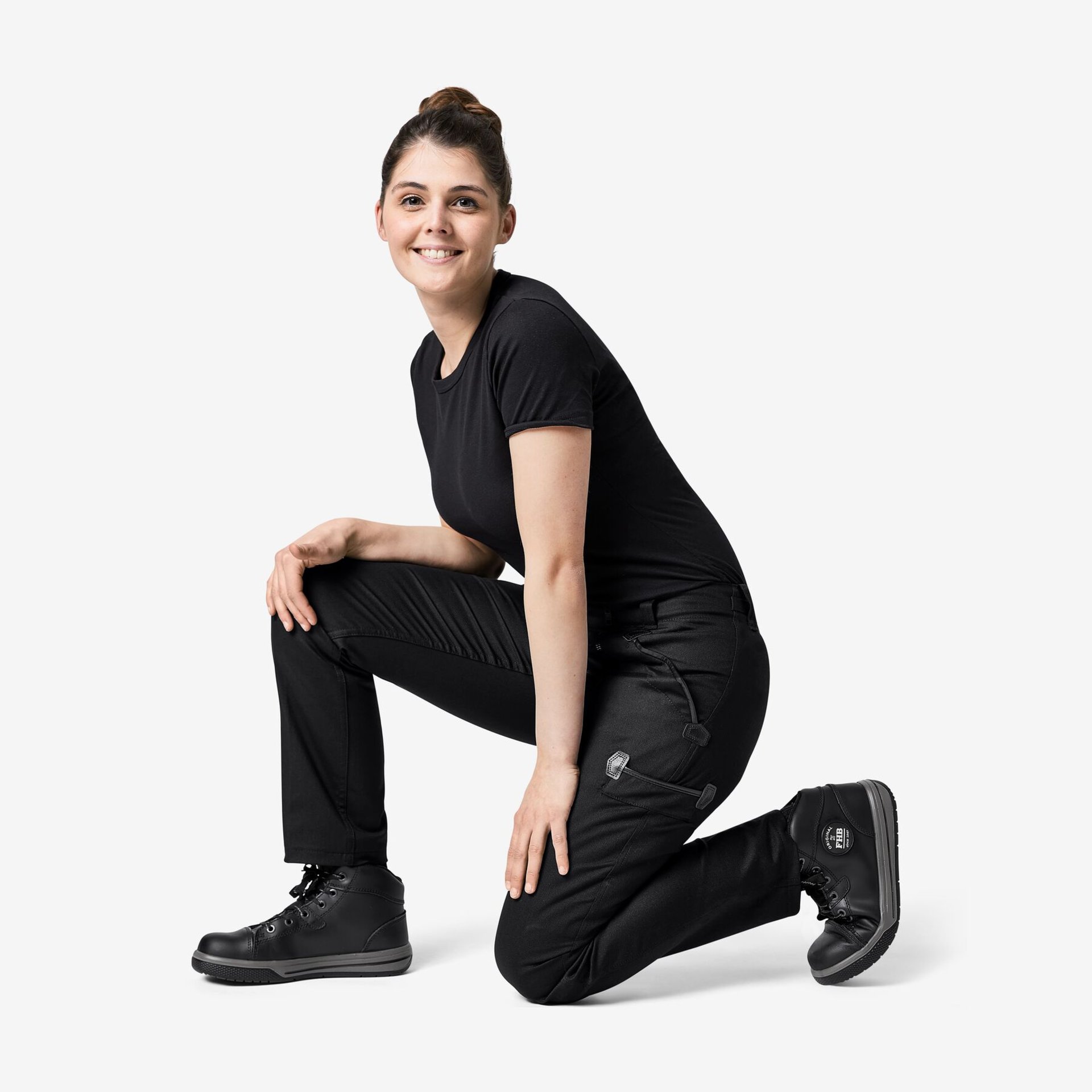 ANNA Zunfthose elastisch schwarz 88