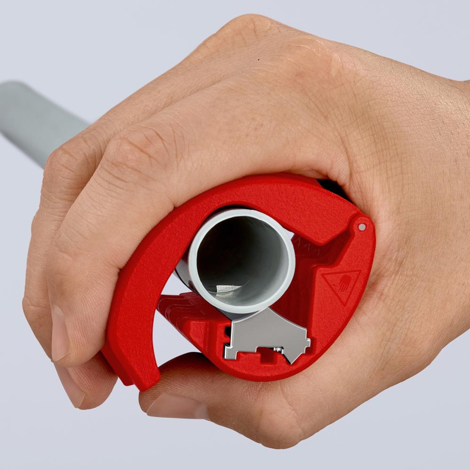 Kunststoffrohr-Schneider f.Rohre 20-50mm und Tropfhülsen KNIPEX