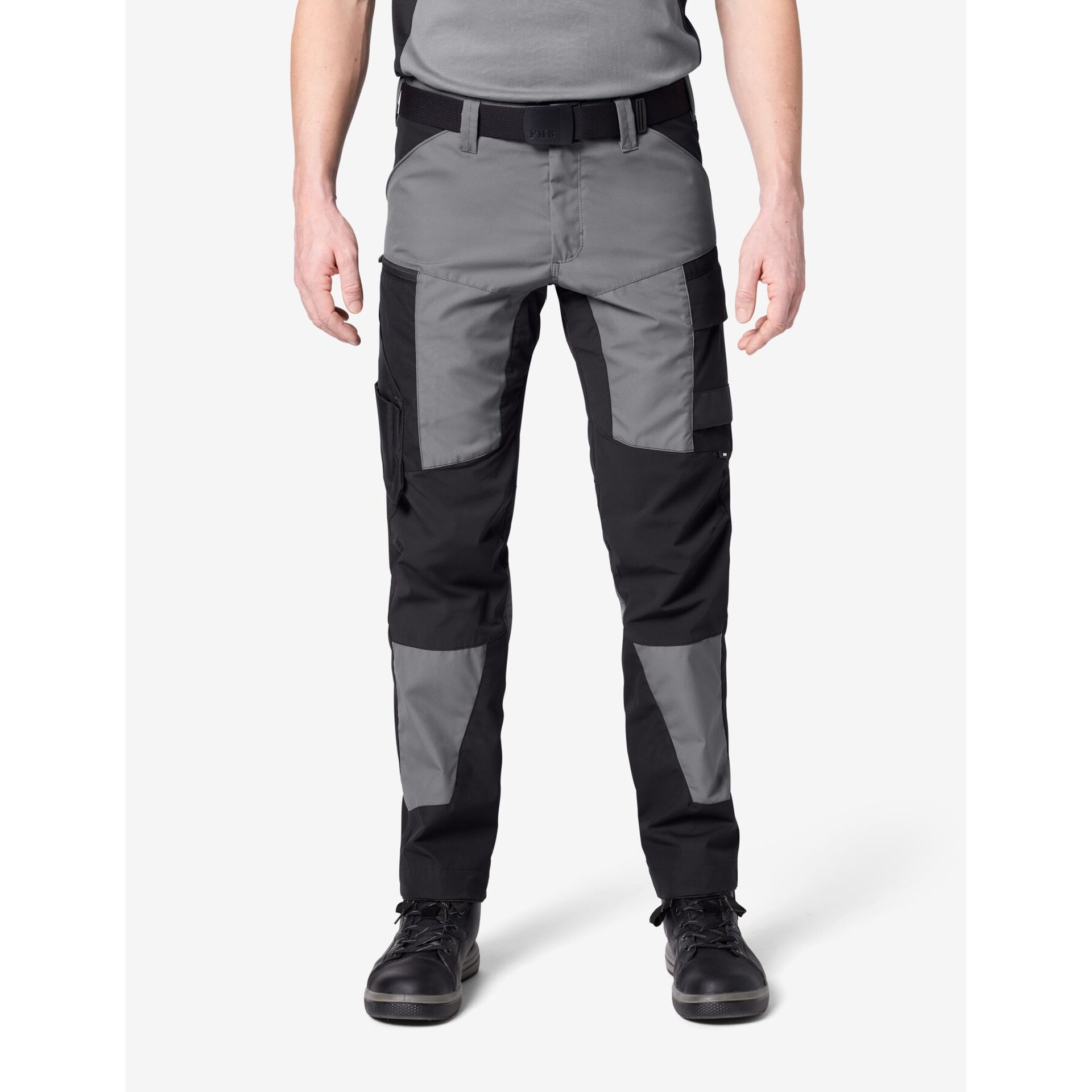 MIO Arbeitshose elastisch grau-schwarz 26