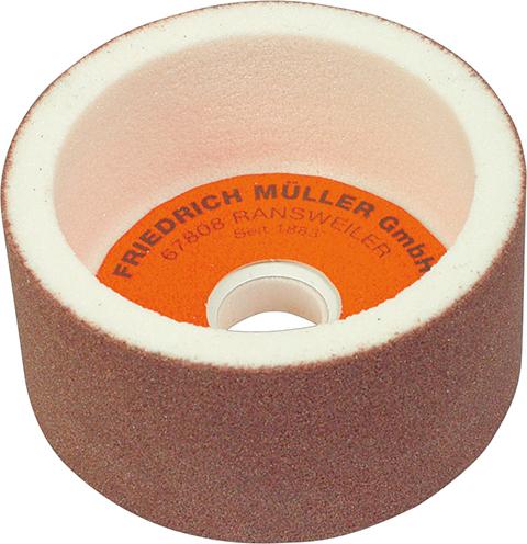 Müller Schleiftopf Edelkorund 100x50x20mm K80 Müller Schleiftopf Edelkorund 100x50x20mm K80