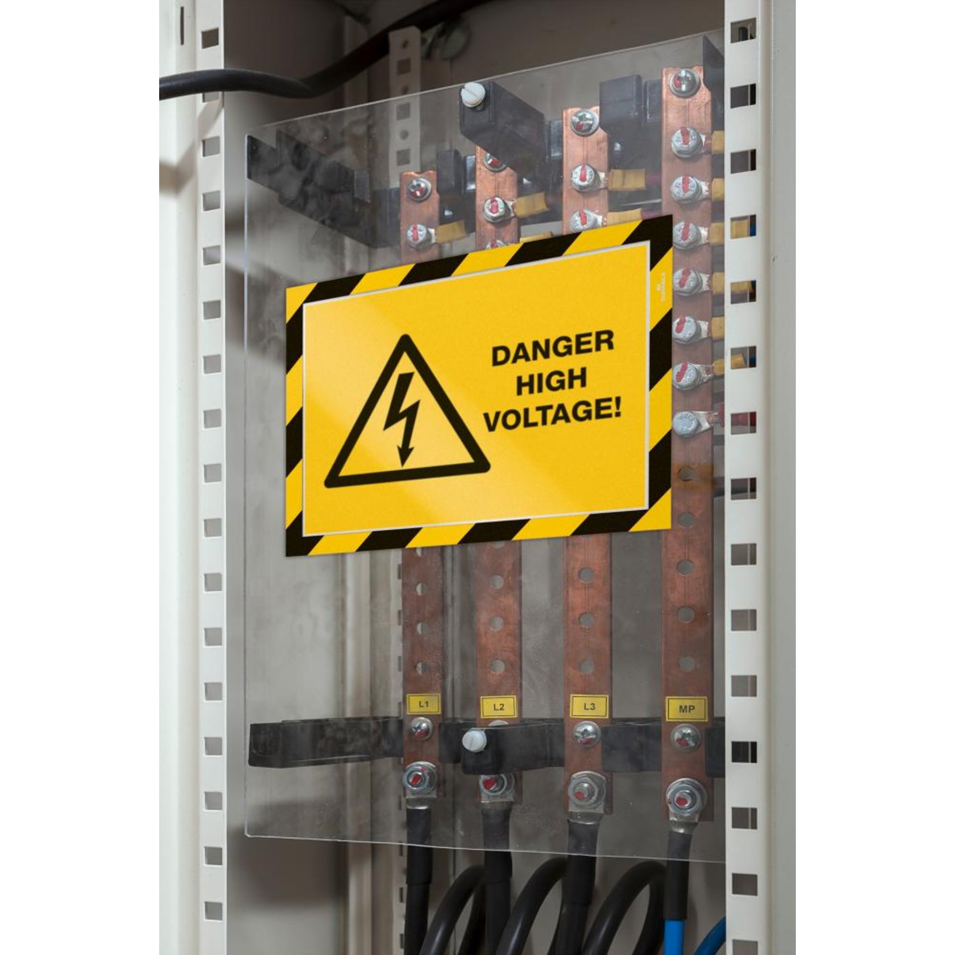 Magnetrahmen SECURITY A4 DURAFRAME gelb/schwarz