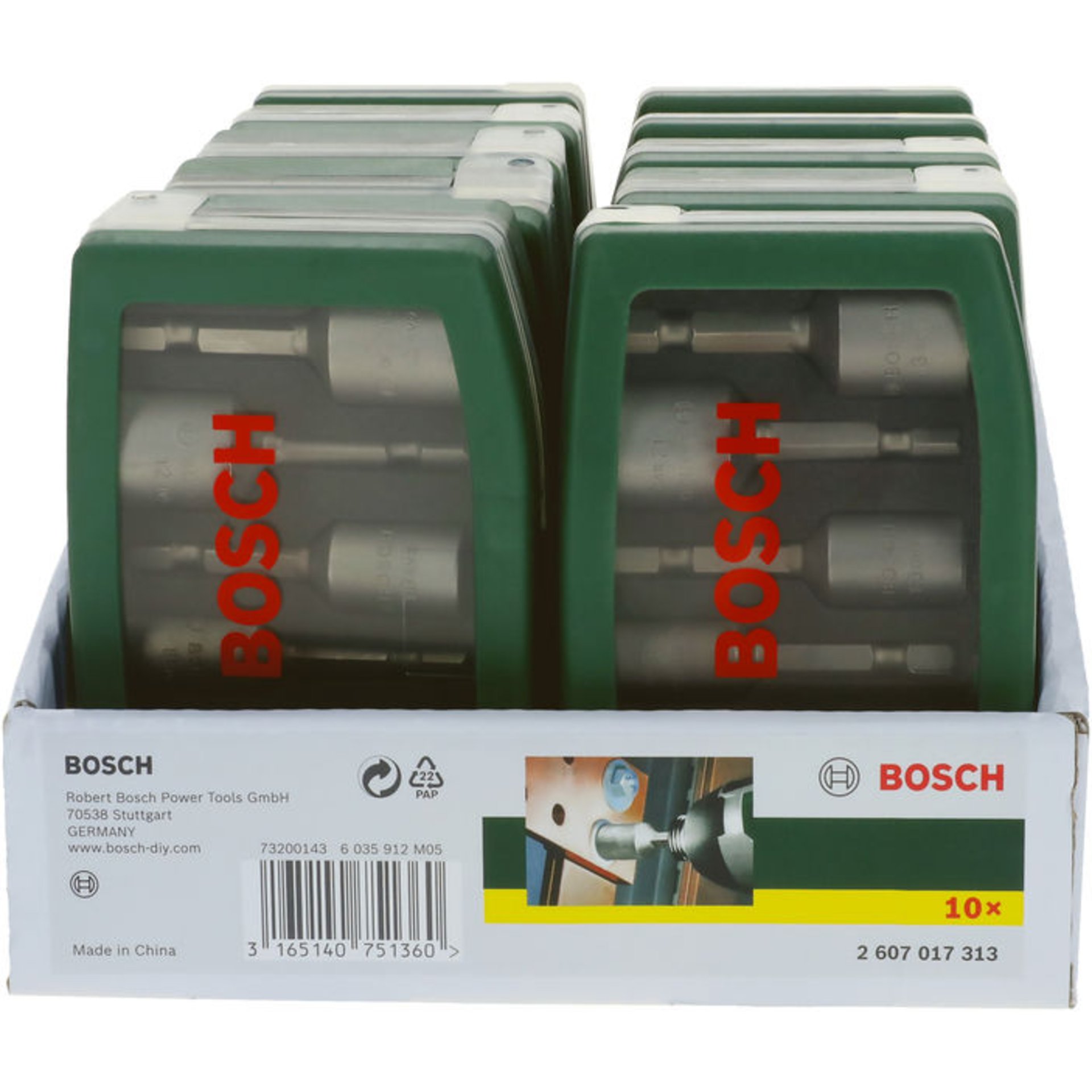 Steckschlüssel-Set, 6-teilig, 50 mm, 6 - 13