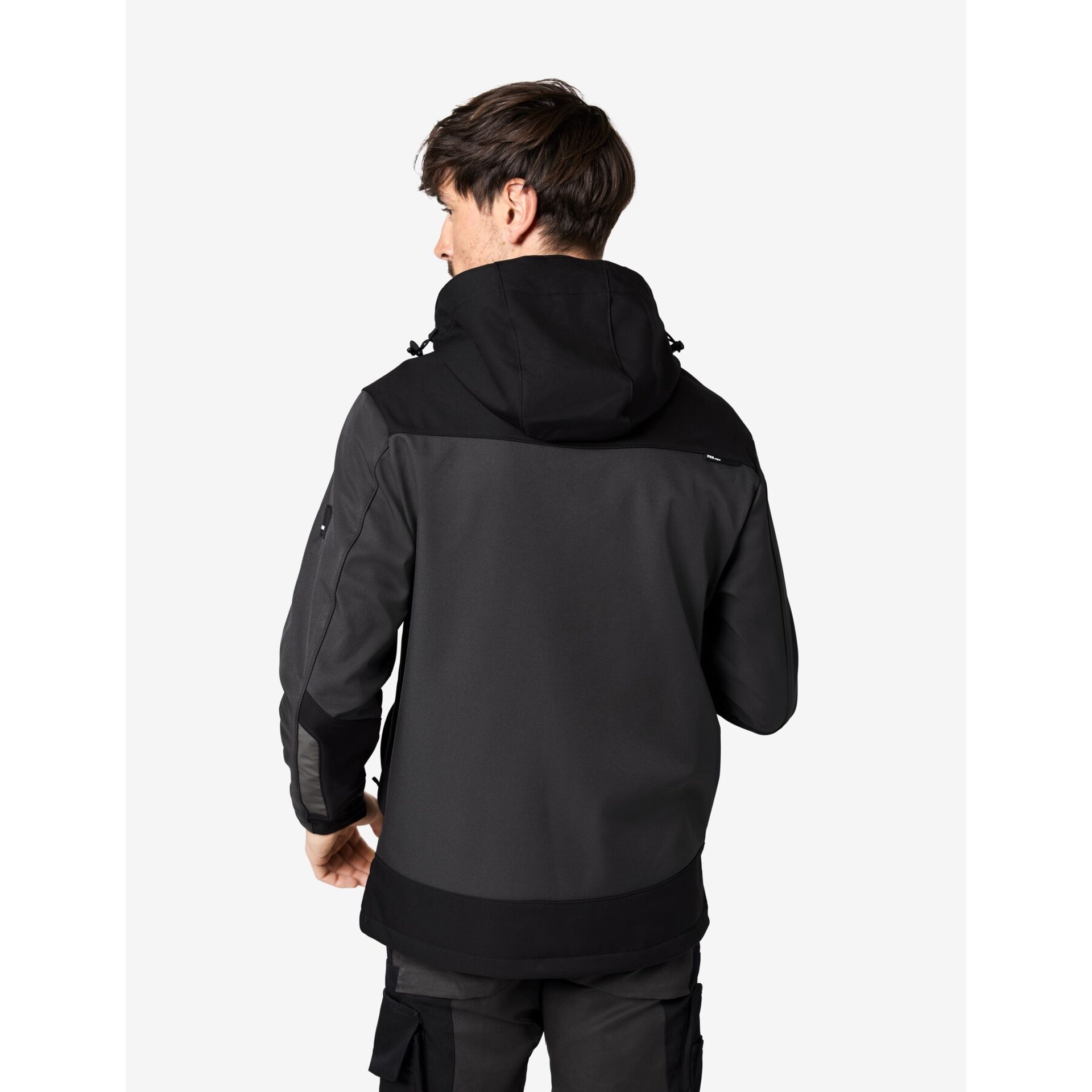 JANNIK Softshell-Jacke anthrazit-schwarz XS