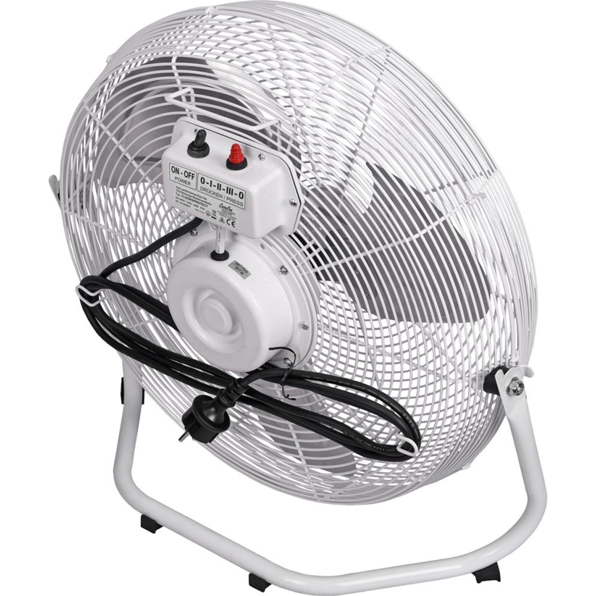 Bodenventilator IP54 H520xD495 mm Luftmenge 10700 m³/h