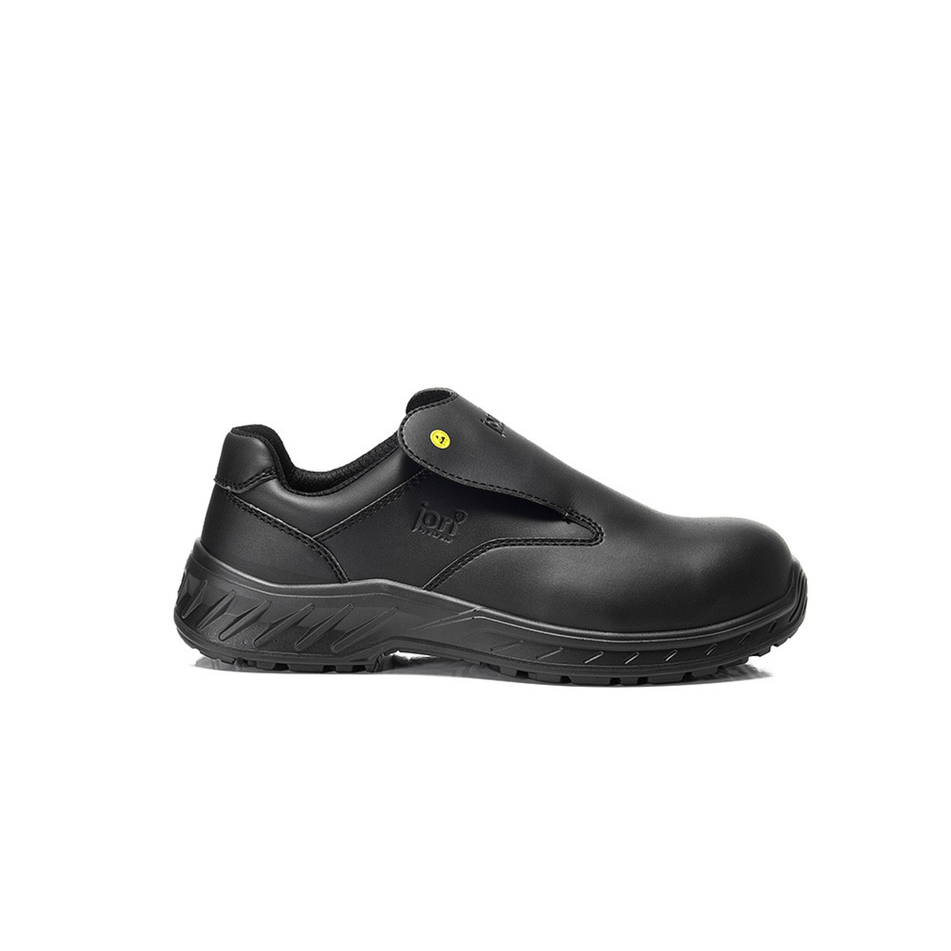 Sicherheitshalbschuh jo_CLEAN Slipper black Low ESD S3S, Gr. 42
