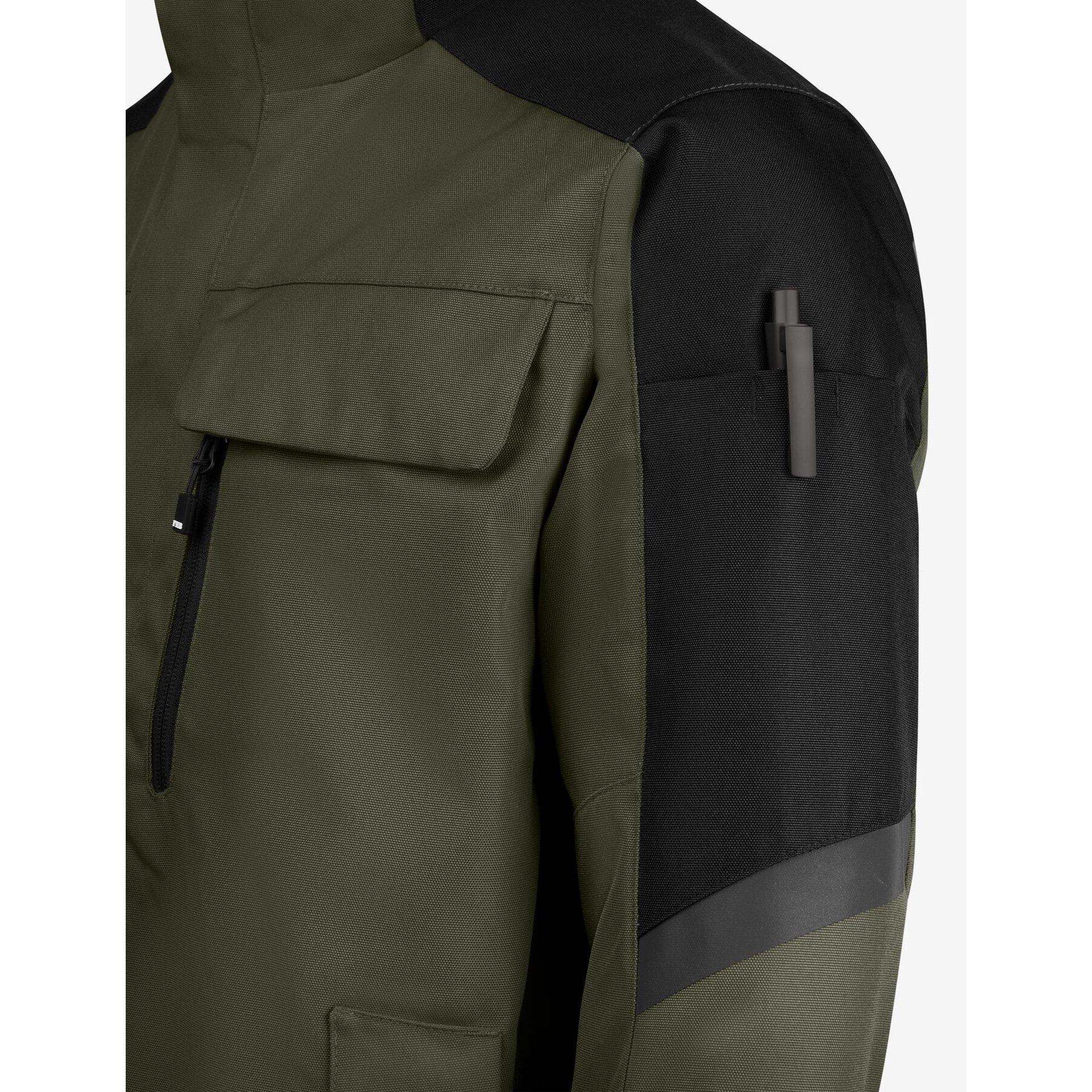 LARS Arbeitsjacke oliv-schwarz M