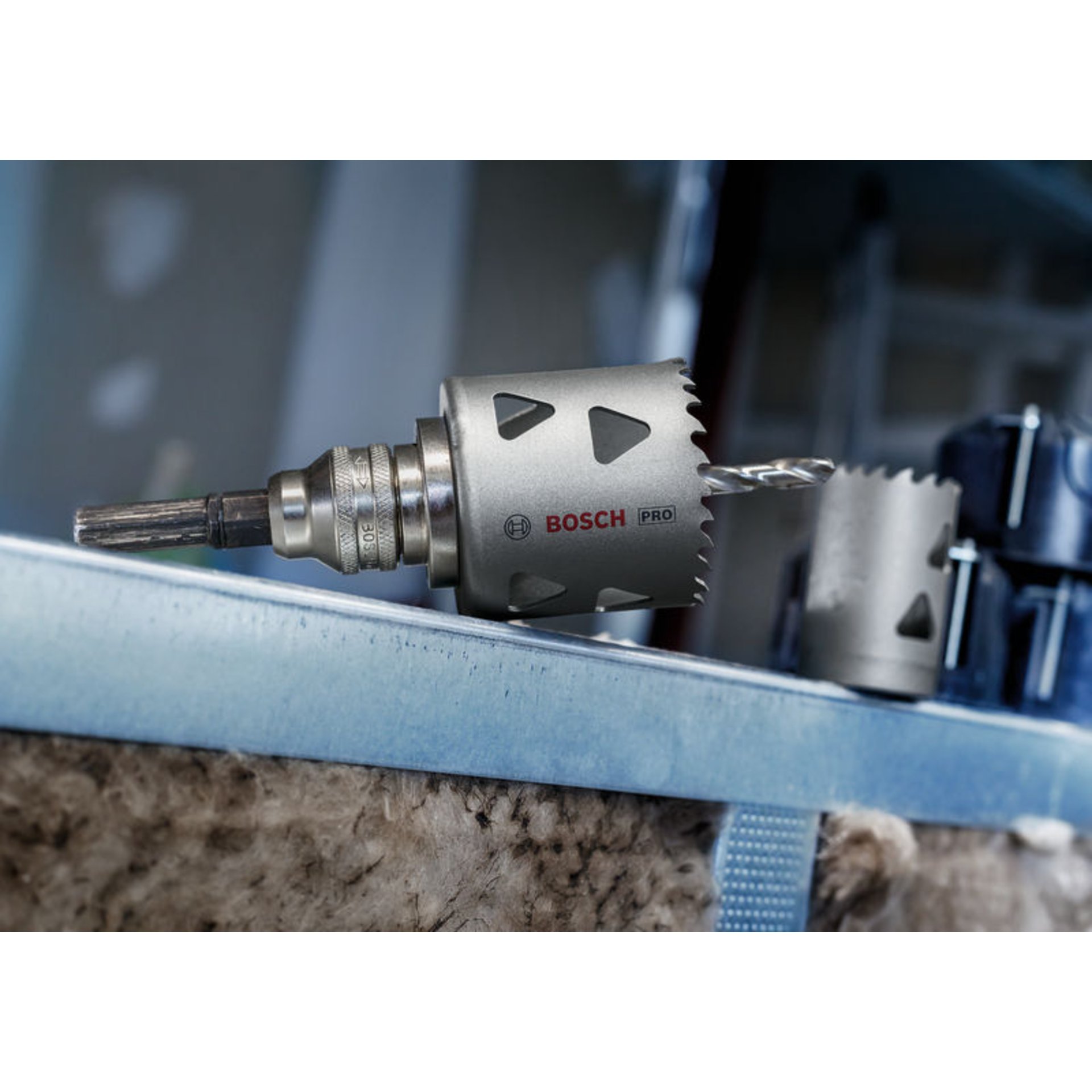 PRO Multi Material Lochsäge, 43 mm, mit Gewinde