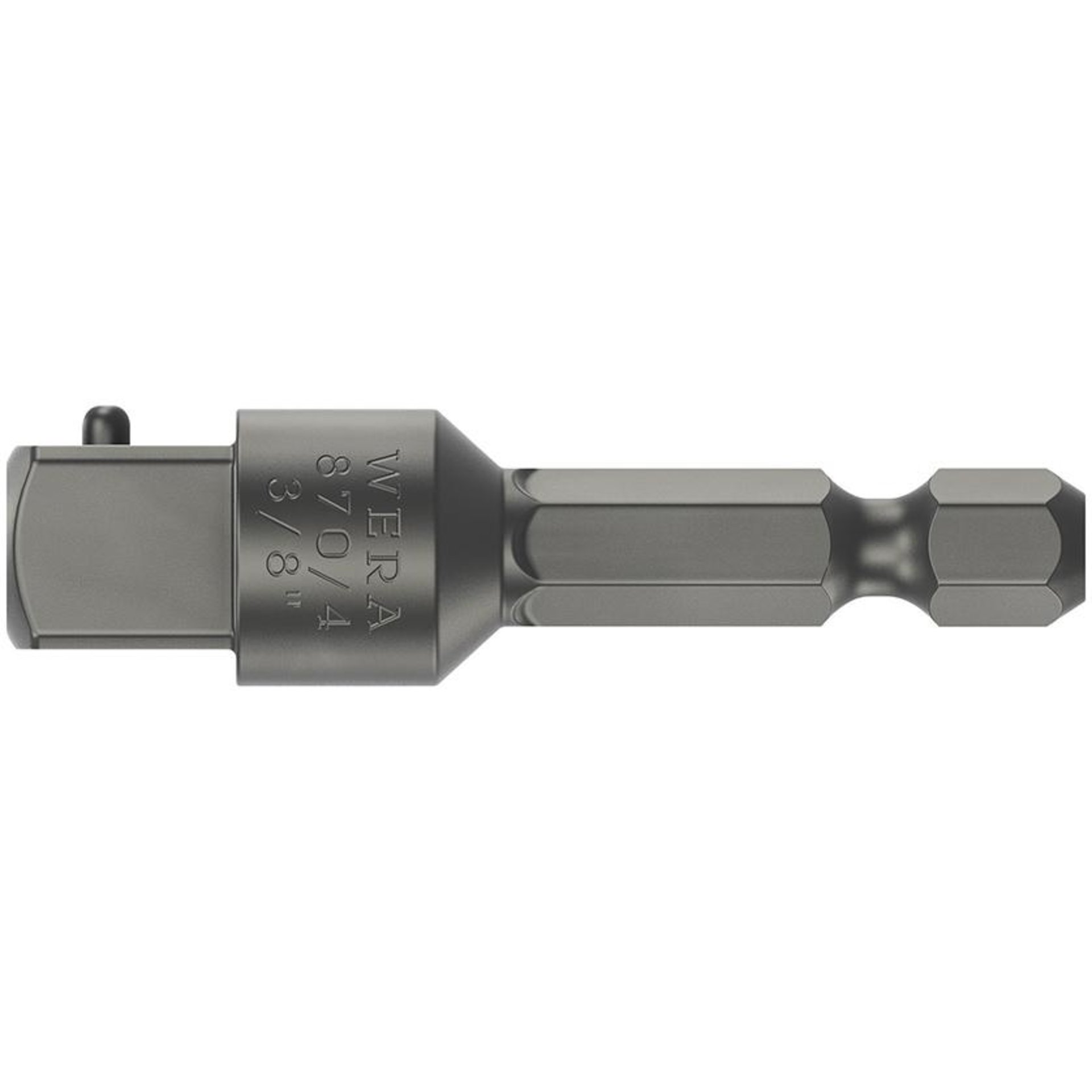 Steckschlüssel-Adapter 1/4" für Einsätze 3/8" 50mm Wera