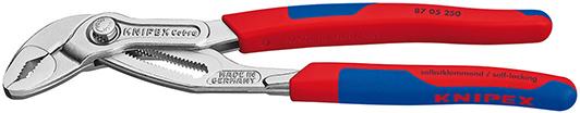 Knipex Wasserpumpenzange Cobra mit Mehrkomponenten-Griffen 250mm
