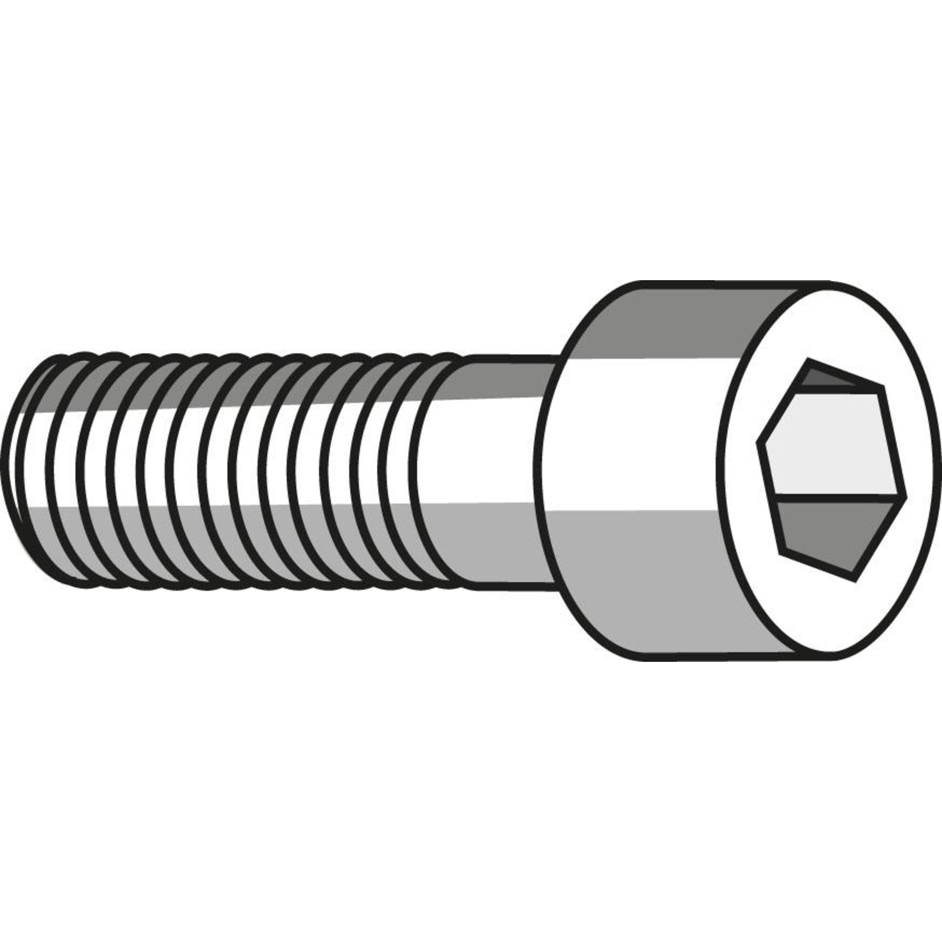 Spannschraube für Klemmhalter- Querschnitt 20 FORMAT