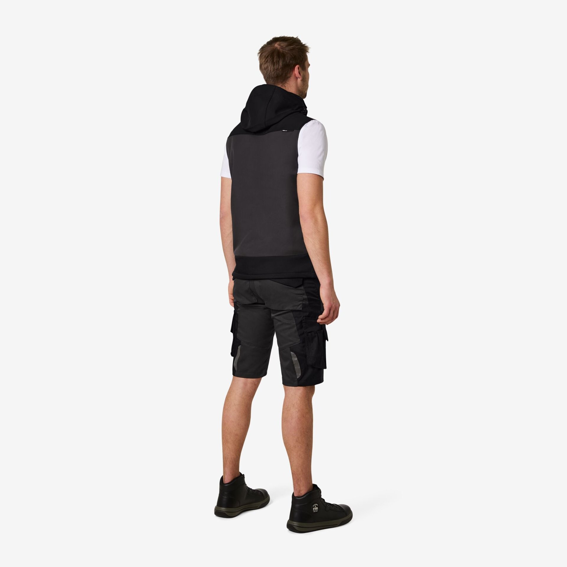 WULF Bermuda anthrazit-schwarz 44