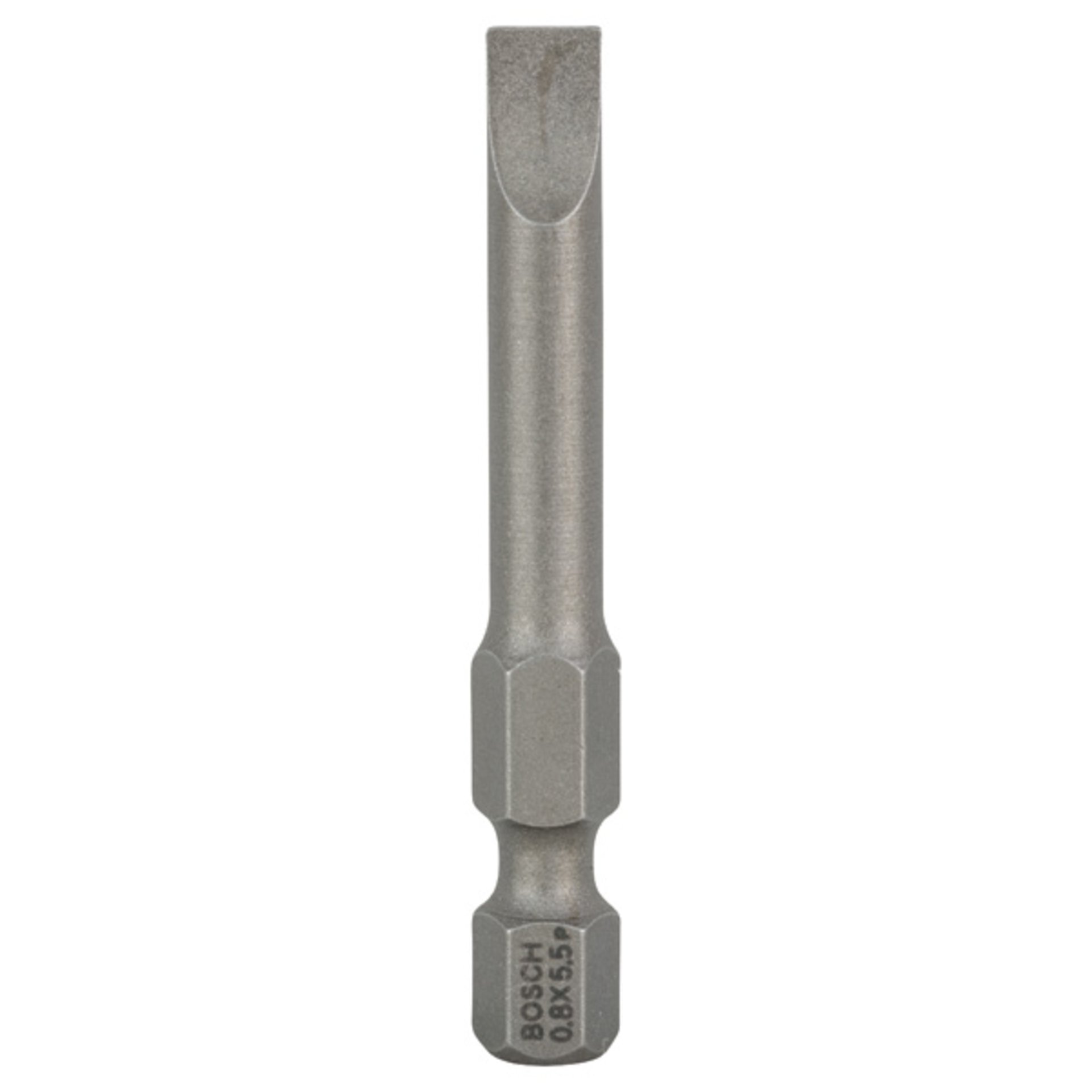 Schrauberbit Extra-Hart S 0,8 x 5,5, 49 mm, 3er-Pack