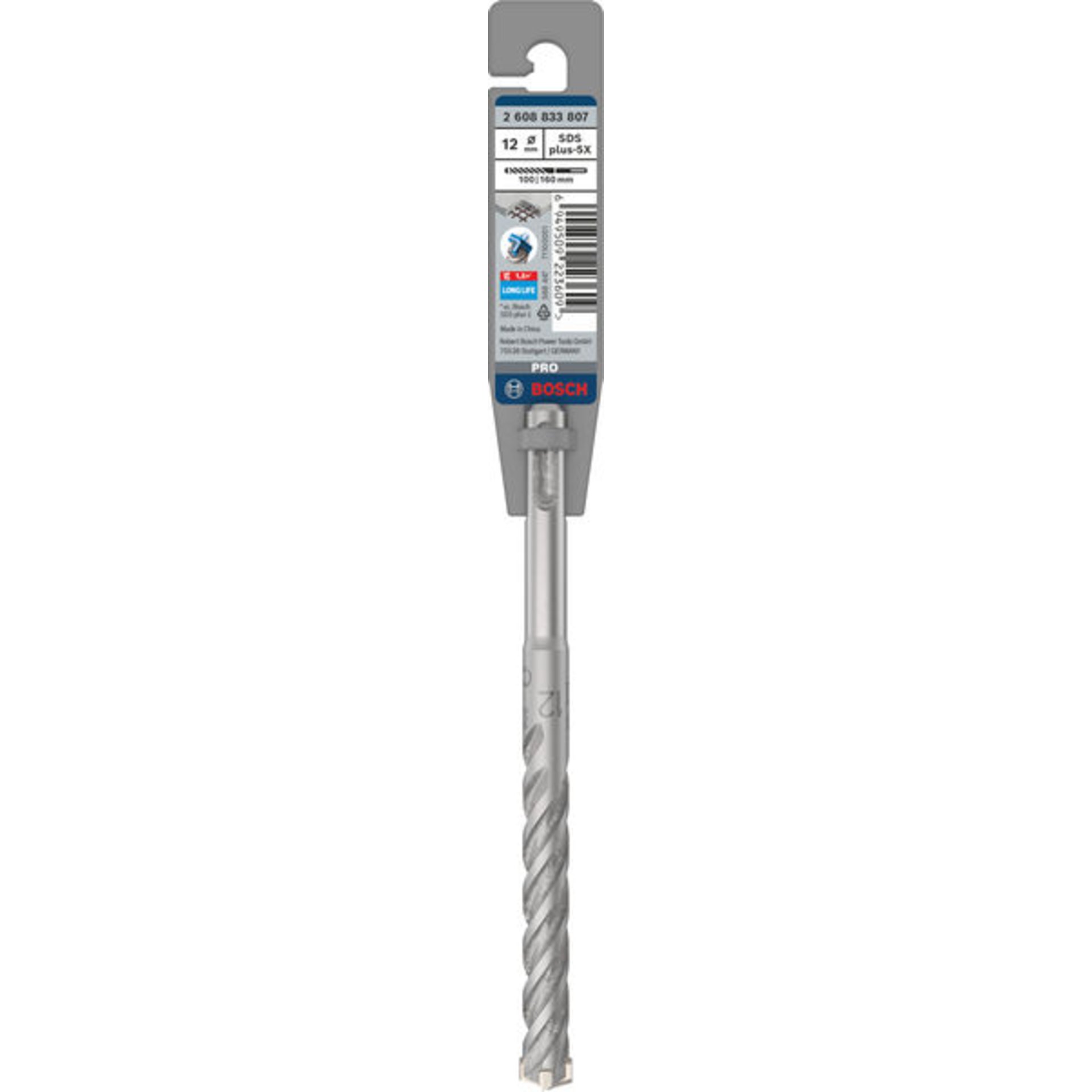 PRO SDS plus-5X Hammerbohrer, 12 x 100 x 160 mm