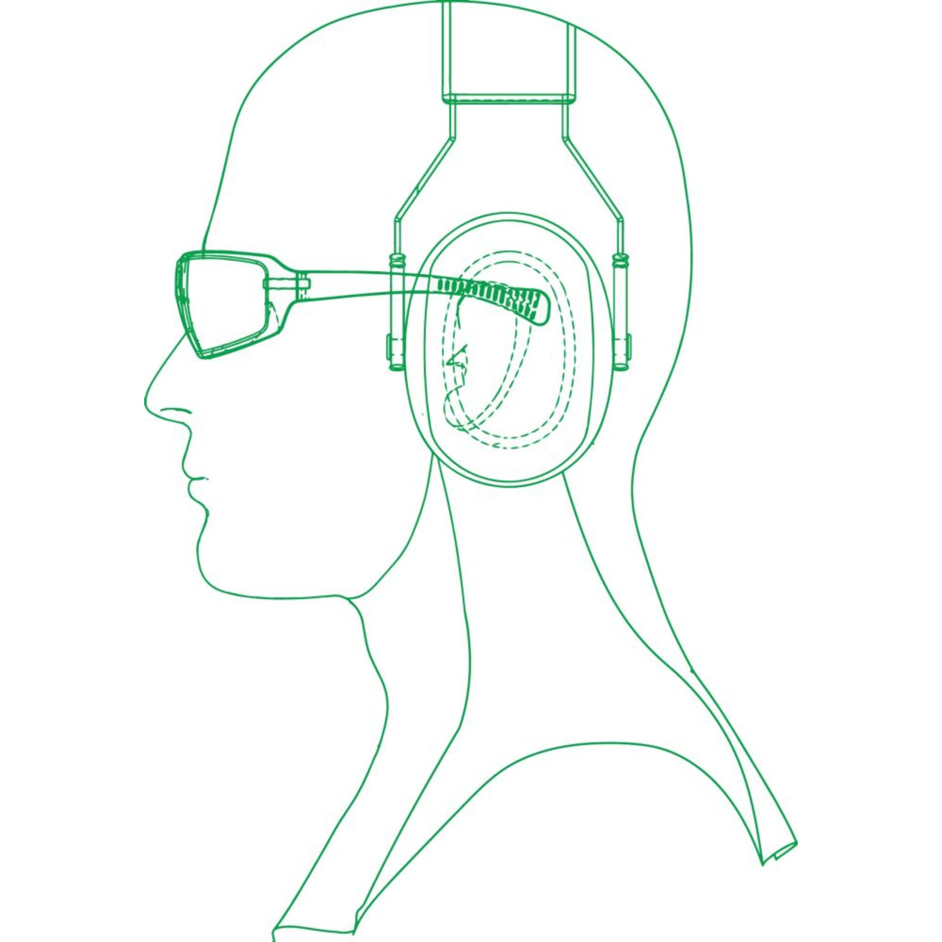 Brille 553 UP-NEXXT antikratz, antibeschlag