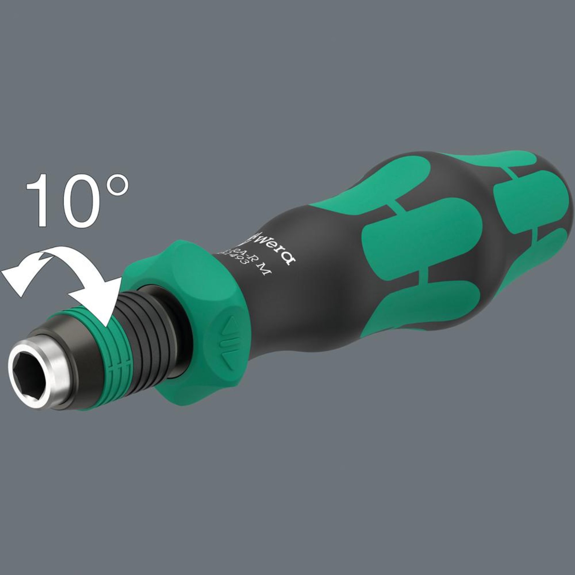Bit-Handhalter mit Ratschenfunktion und Schnellwechselhalter Wera