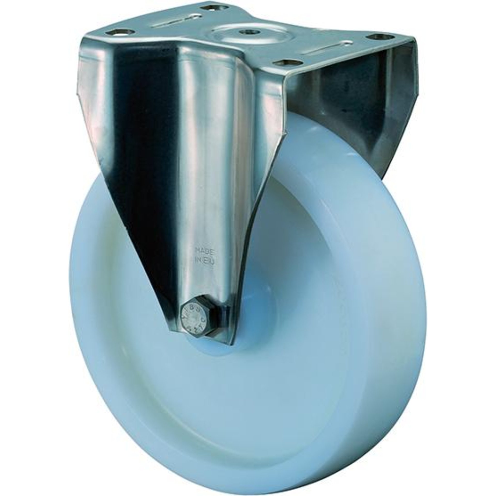 Bockrolle Edelstahl, Schwerlastausführung