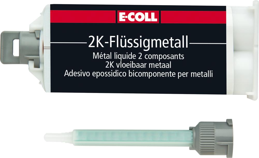 2K-Flüssig-Metall 50g Kartusche E-COLL