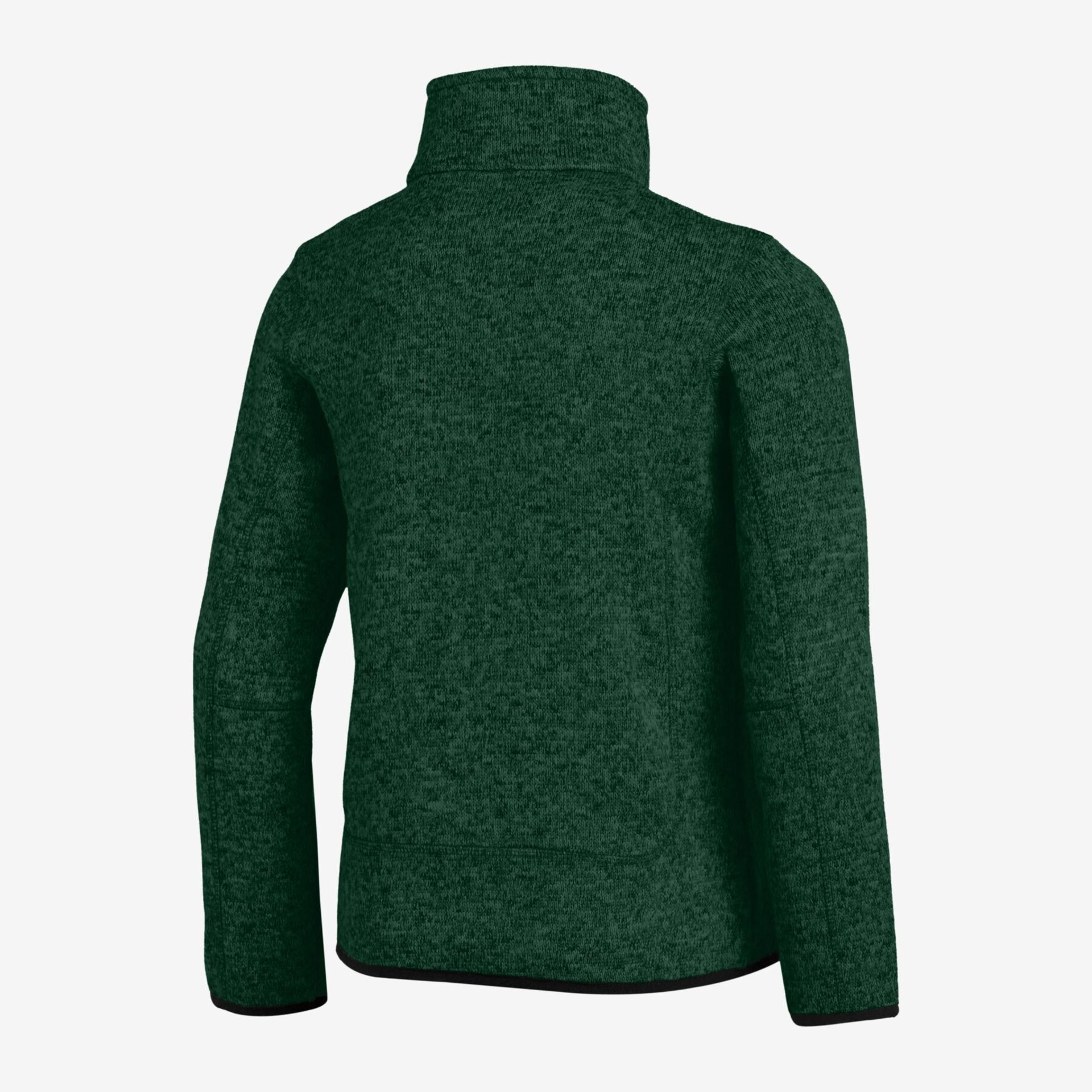 MATS Strick-Fleece-Jacke Kinder grün 158/164