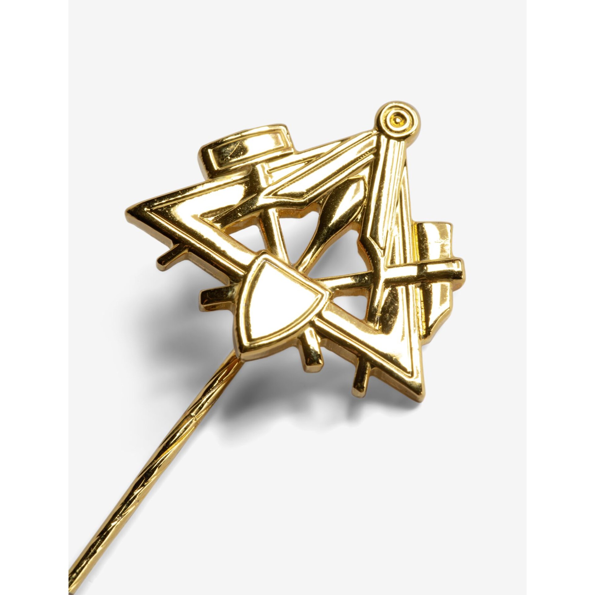 EBERHARD Anstecknadel Maurer gold