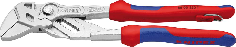 Knipex Zangenschlüssel 86 05 250 T verchromt Mehrkomponenten mit Öse 250mm