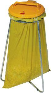 Abfallsamml. 1x120 l Stat.m.Deckel gelb Abfallsamml. 1x120 l Stat.m.Deckel gelb