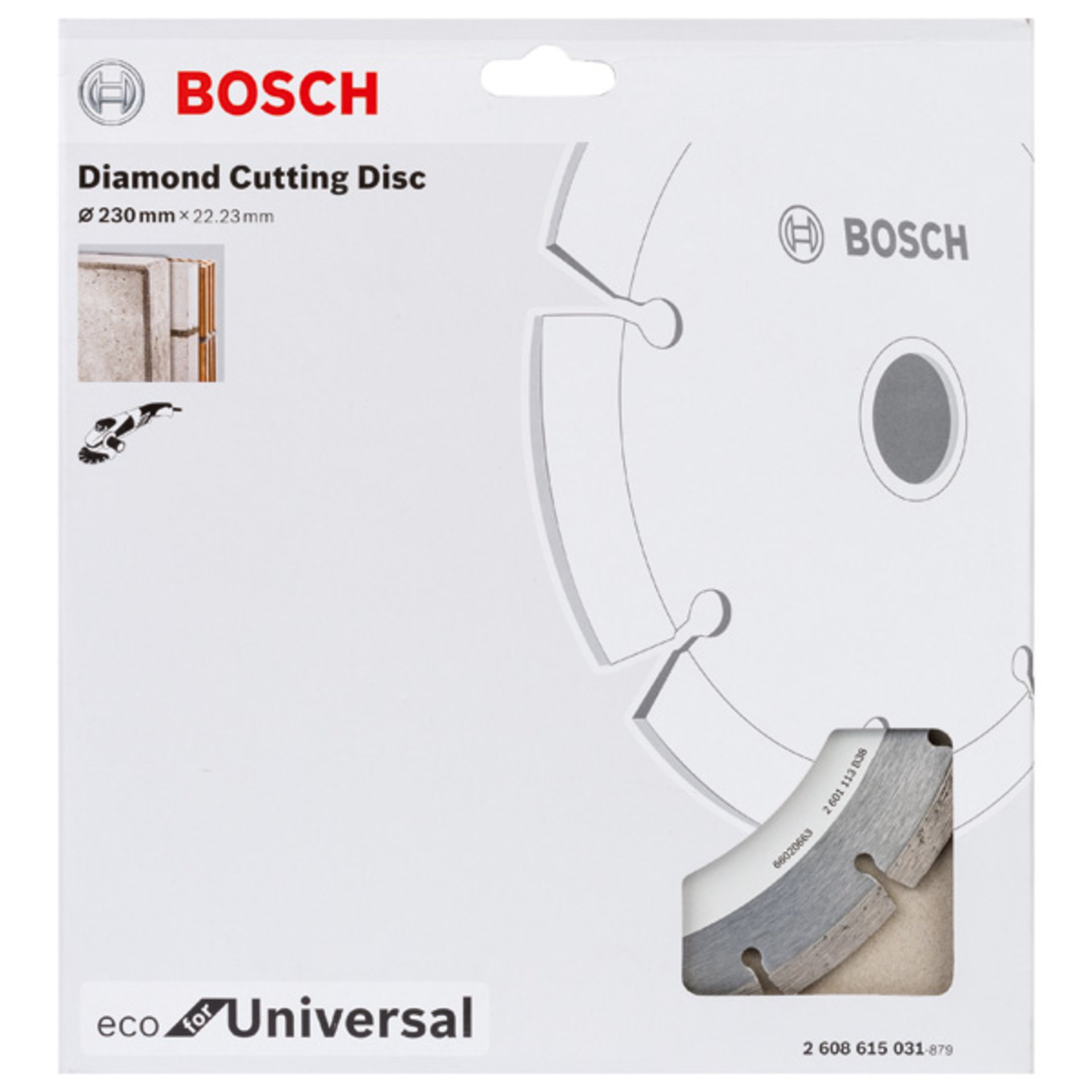 Diamanttrennscheibe Eco For Universal, D: 230 mm