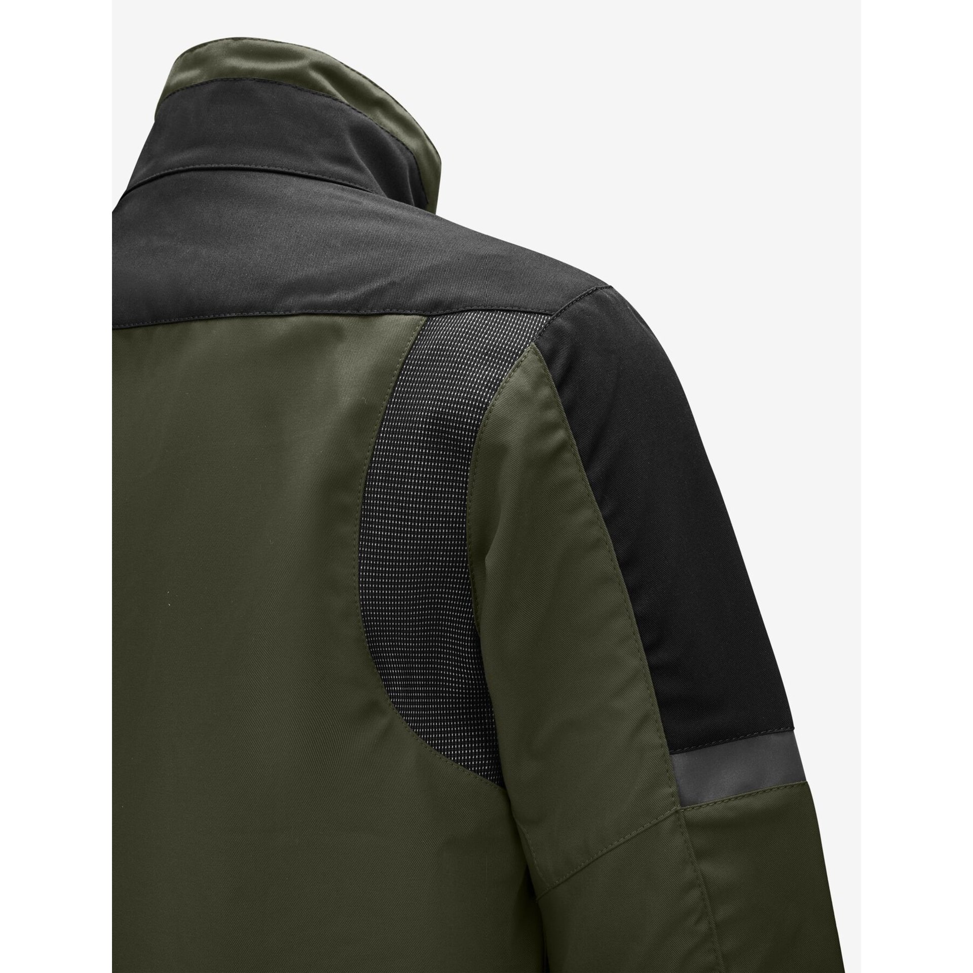 ANDREA Arbeitsjacke Damen oliv-schwarz M