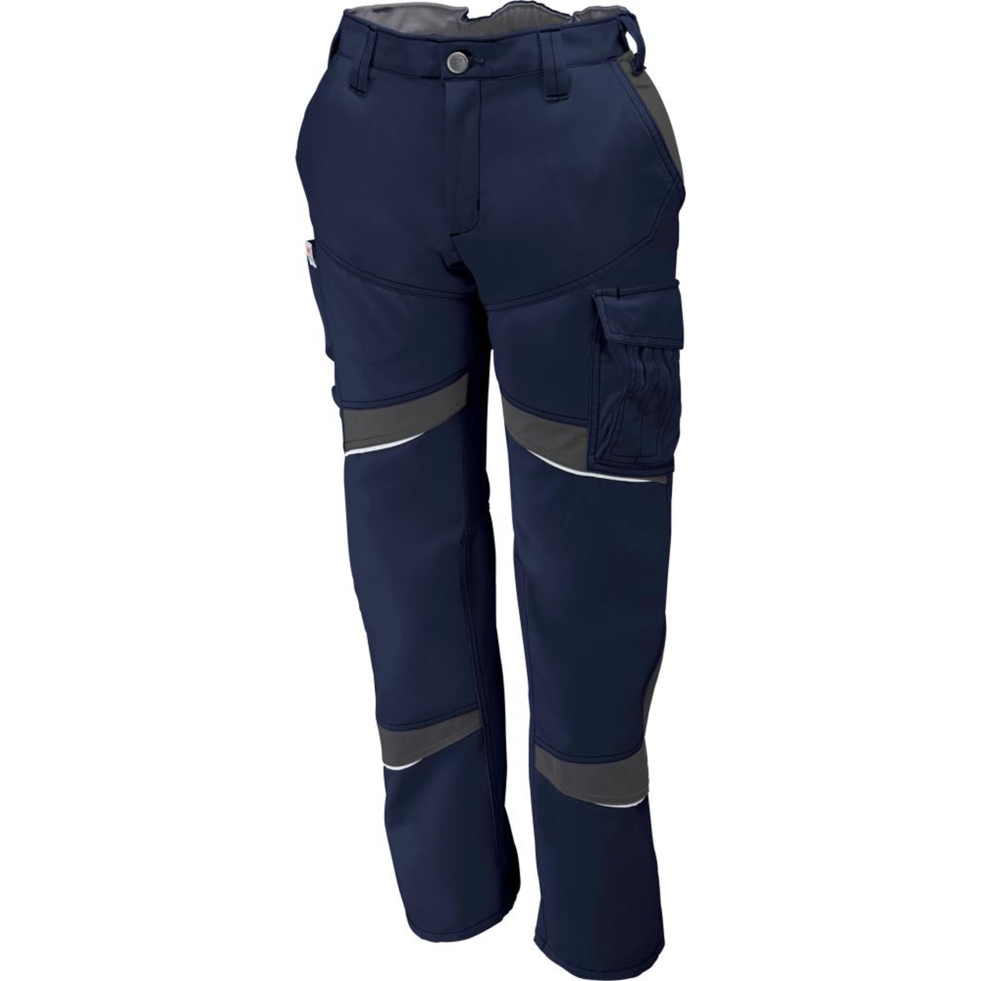 Damenhose ACTIVIQ low, Gr. 46, dkl.blau/anthr.